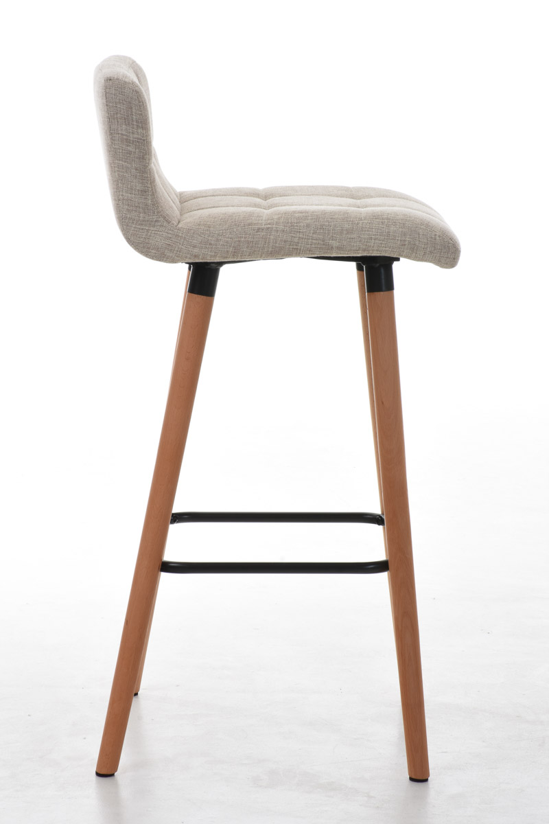 Lot de 2 Tabourets de Bar Lincoln V2 Tissu