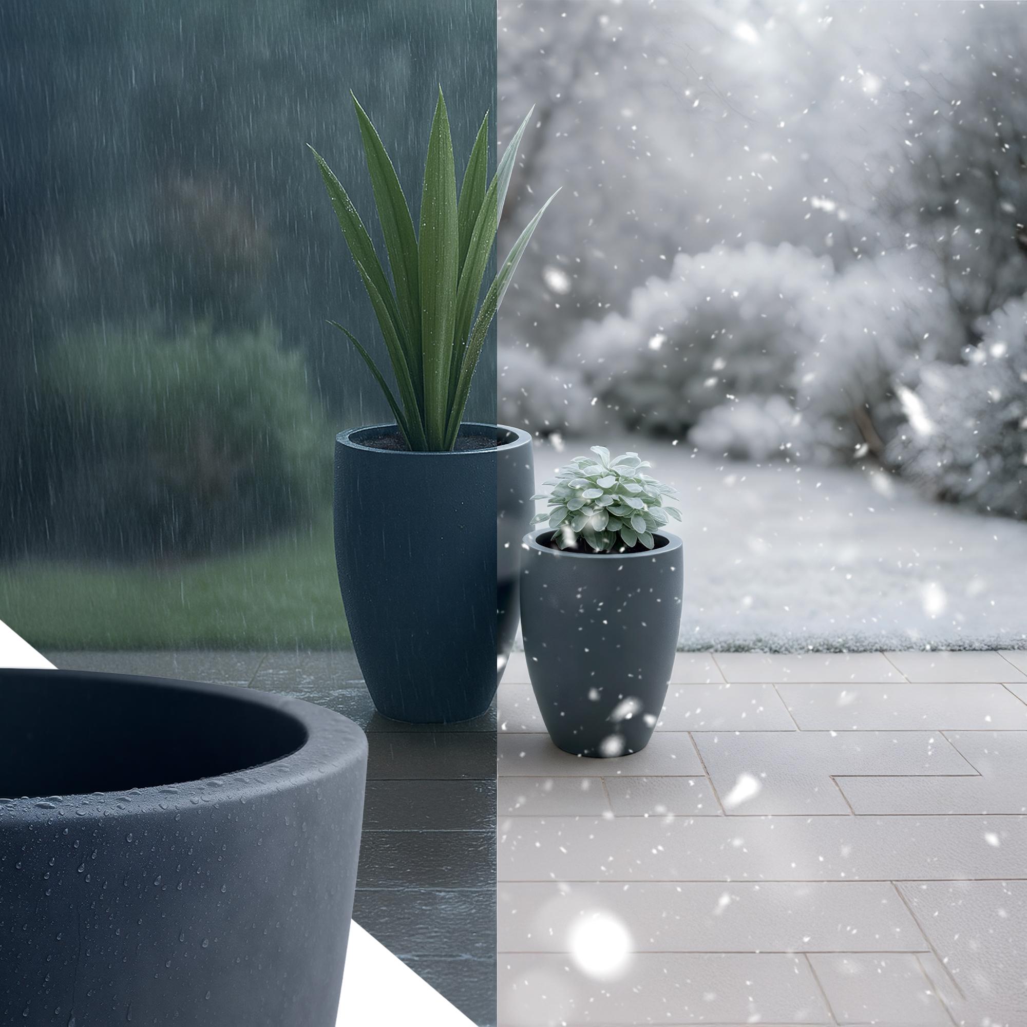 Set de 2 bacs à plantes 2