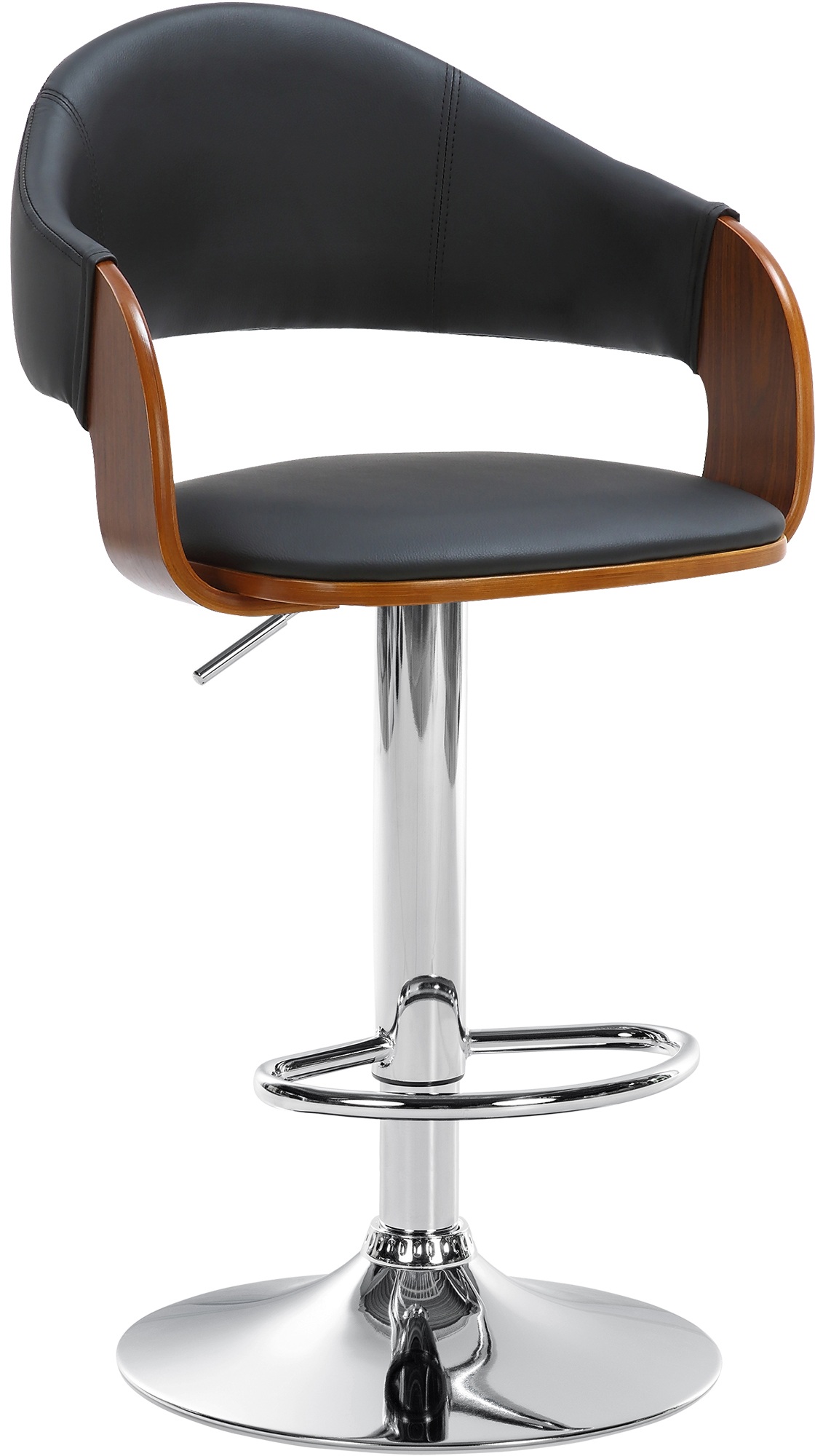 Lot de 2 tabourets de bar Nilse similicuir
