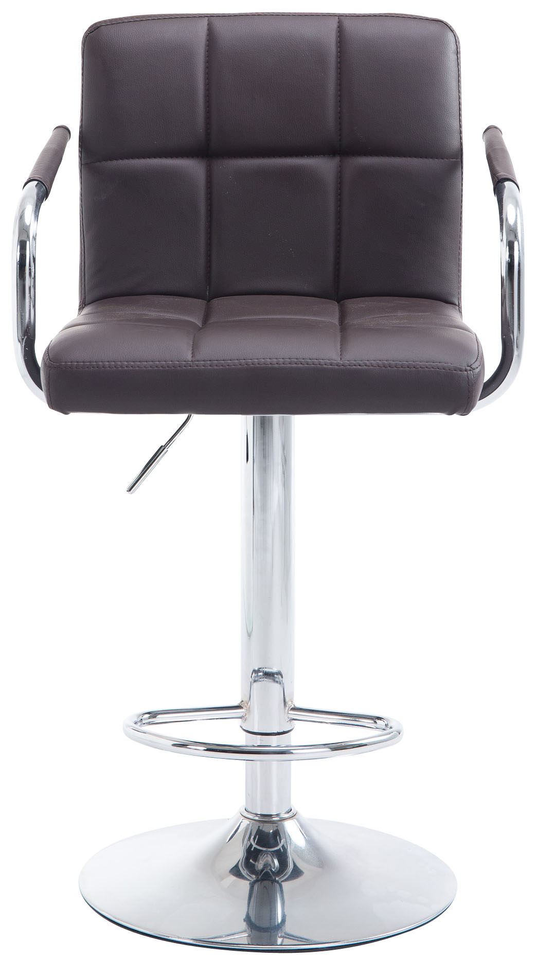 Lot de 2 Tabourets de Bar Lucy  V2 en Similicuir