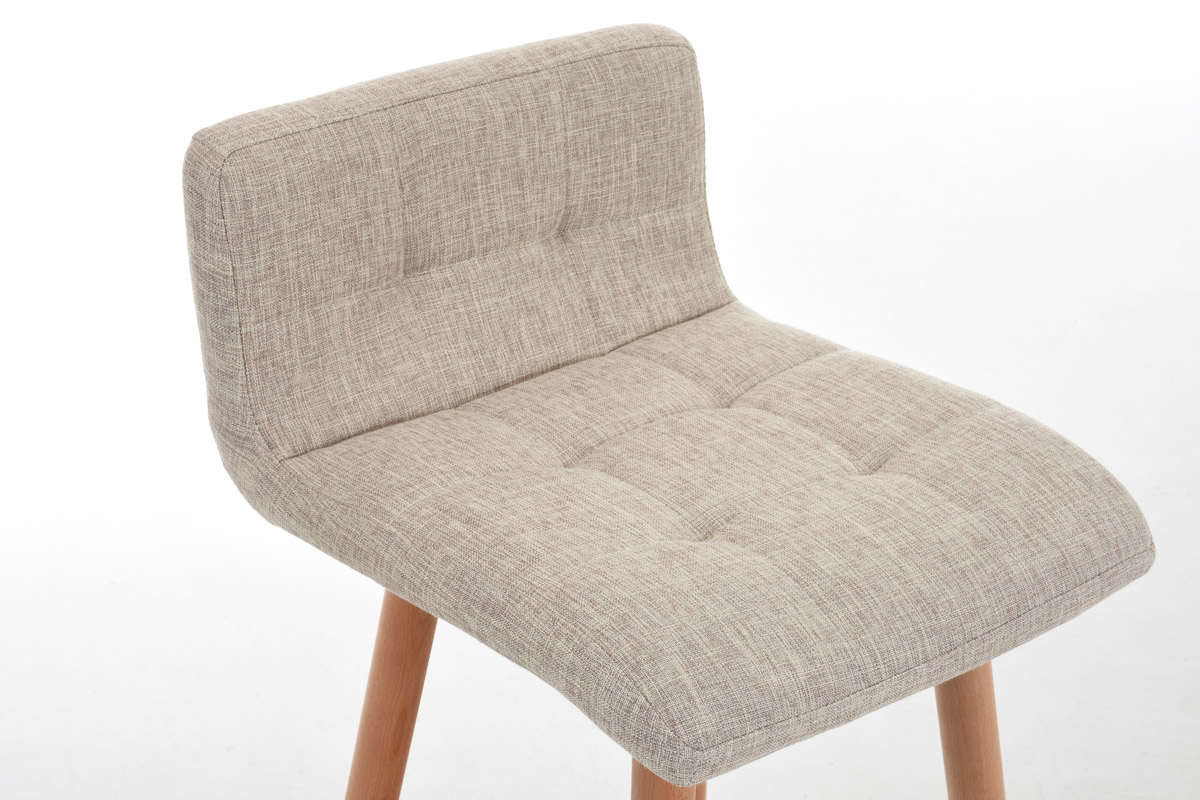 Lot de 2 Tabourets de Bar Lincoln V2 Tissu