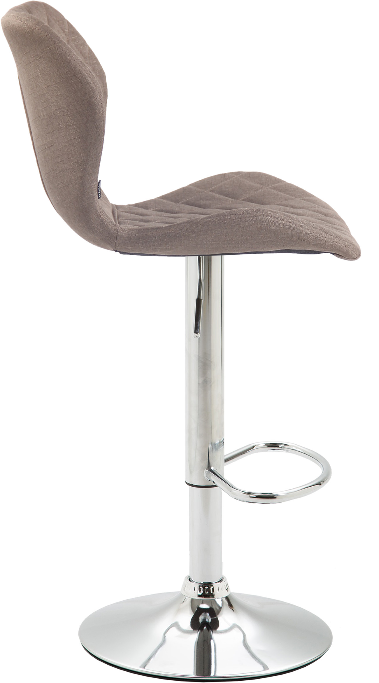 Lot de 2 tabourets de bar Cork en tissu