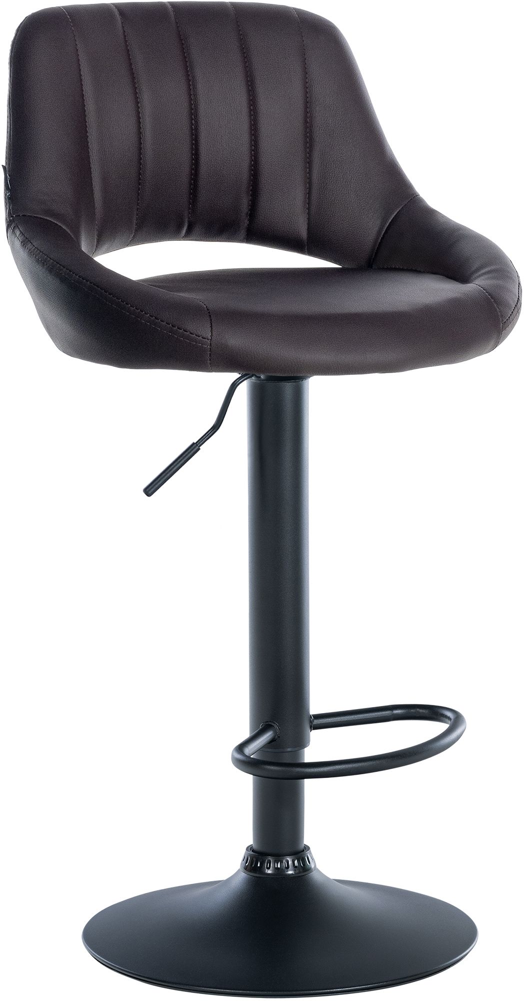 Tabouret de bar Milet en similicuir