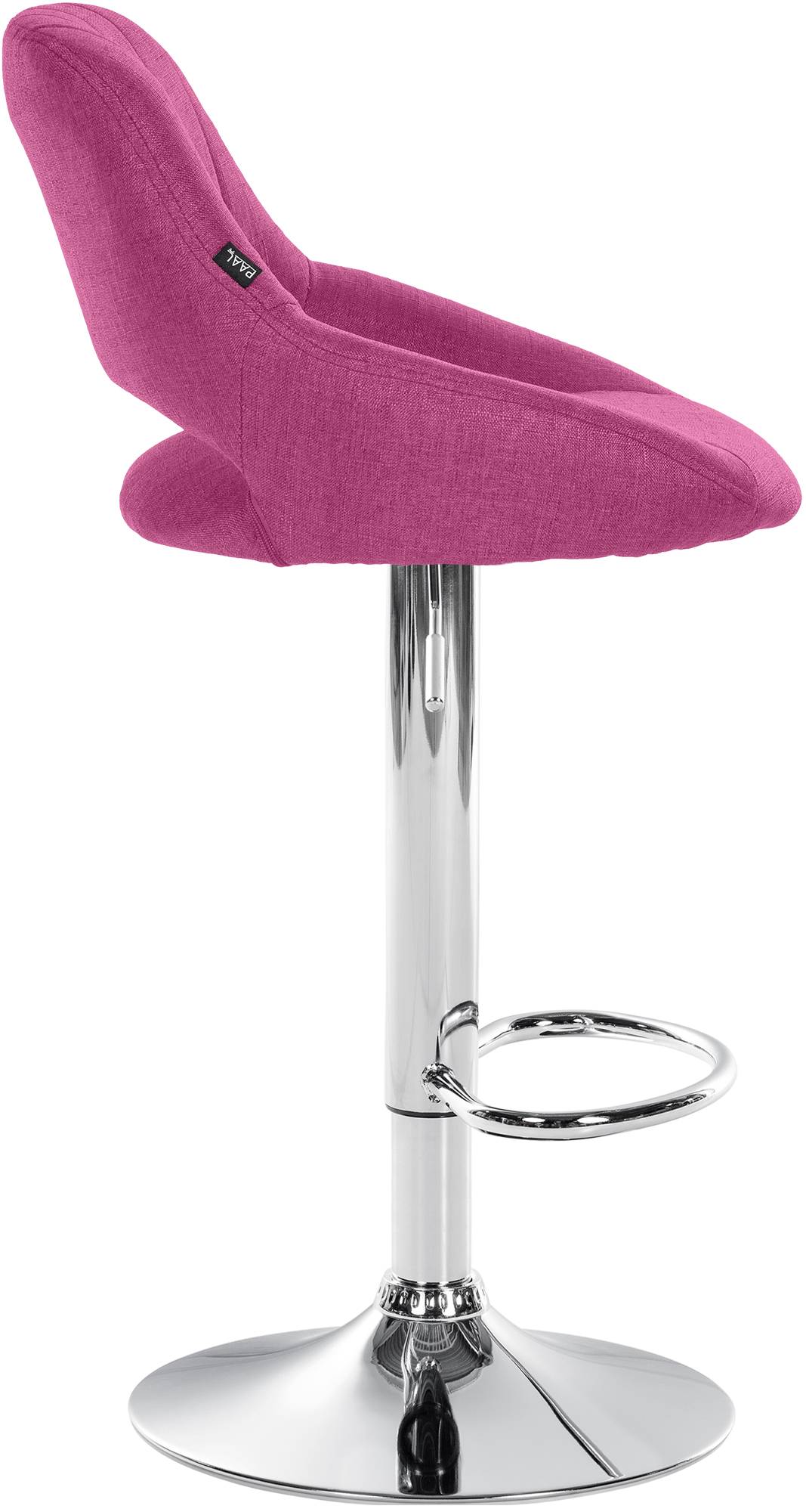 Tabouret de bar Milet en tissu