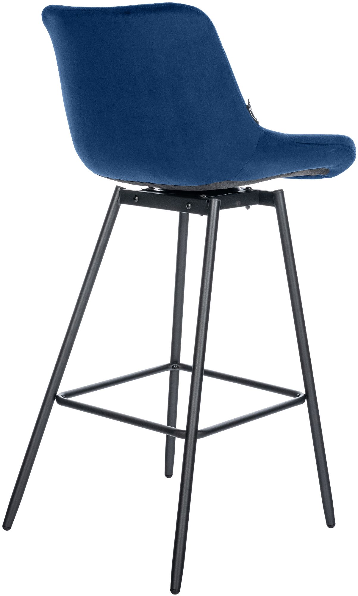 Lot de 4 tabourets de bar Weston pivotants