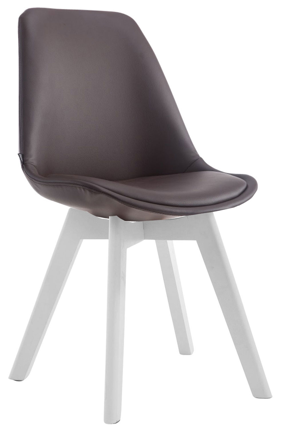 Chaise de salle à manger Manado en similicuir