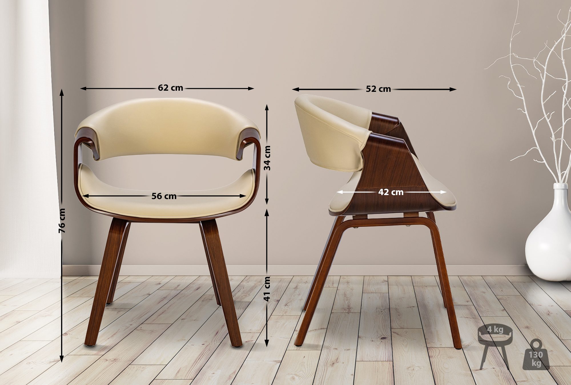 Chaise de salle à manger Foley