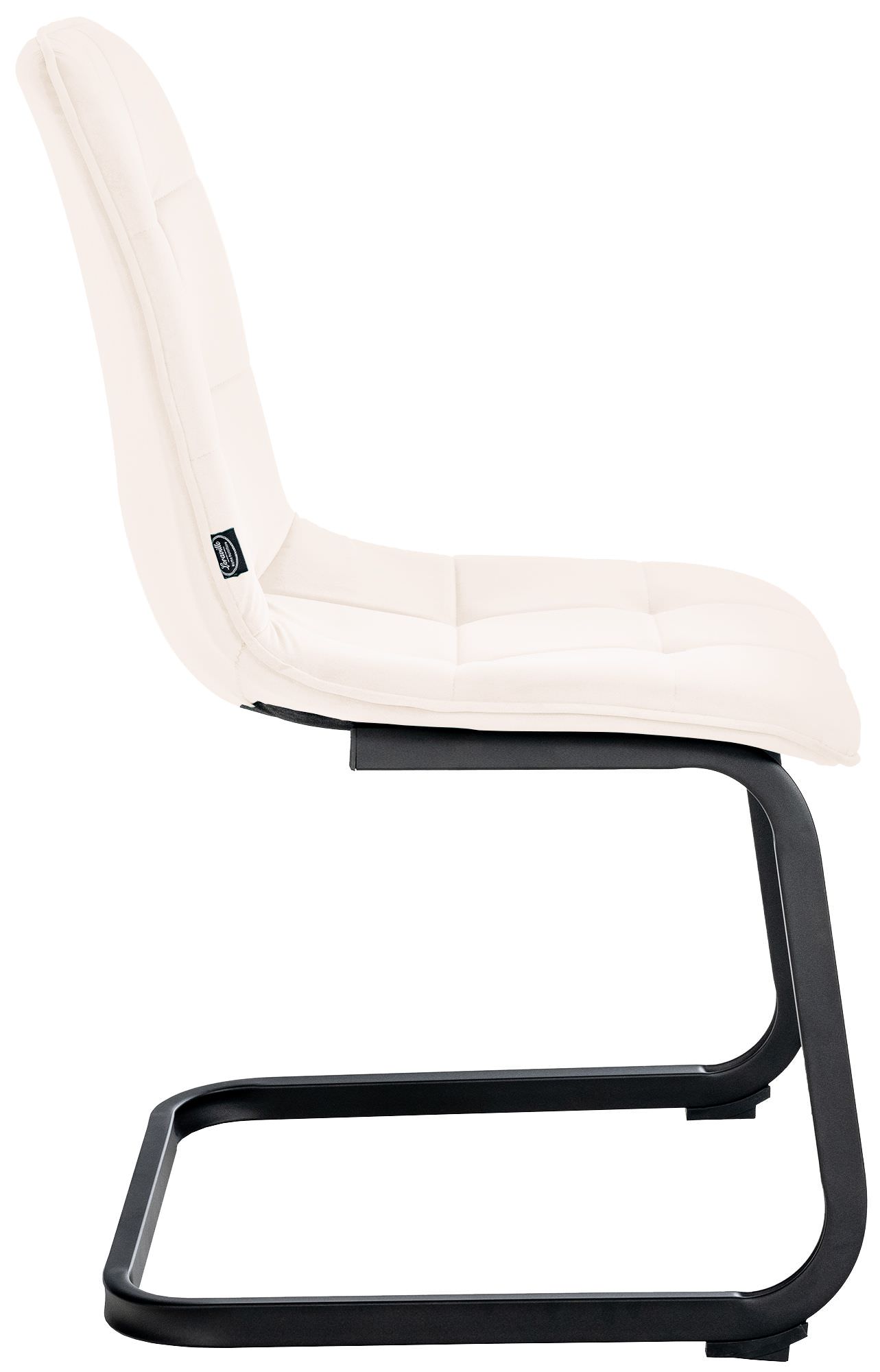 Lot de 2 chaises de salle à manger Vermont velours