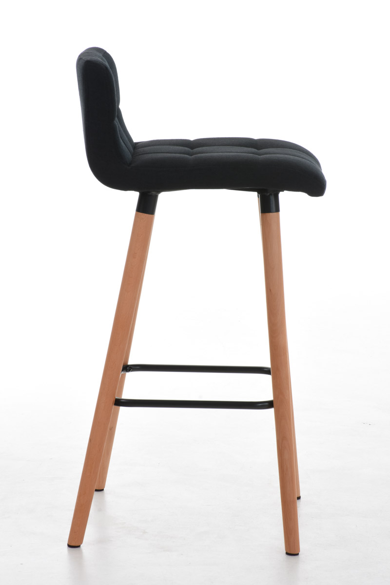 Lot de 2 Tabourets de Bar Lincoln V2 Tissu