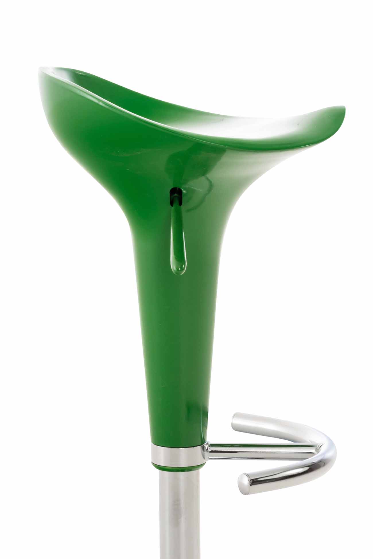 Tabouret de bar Saddle avec Assise en p^lastique pied en métal