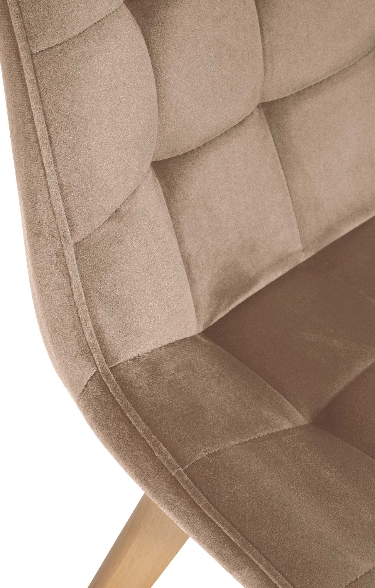 Lot de 2 chaises Brook velours