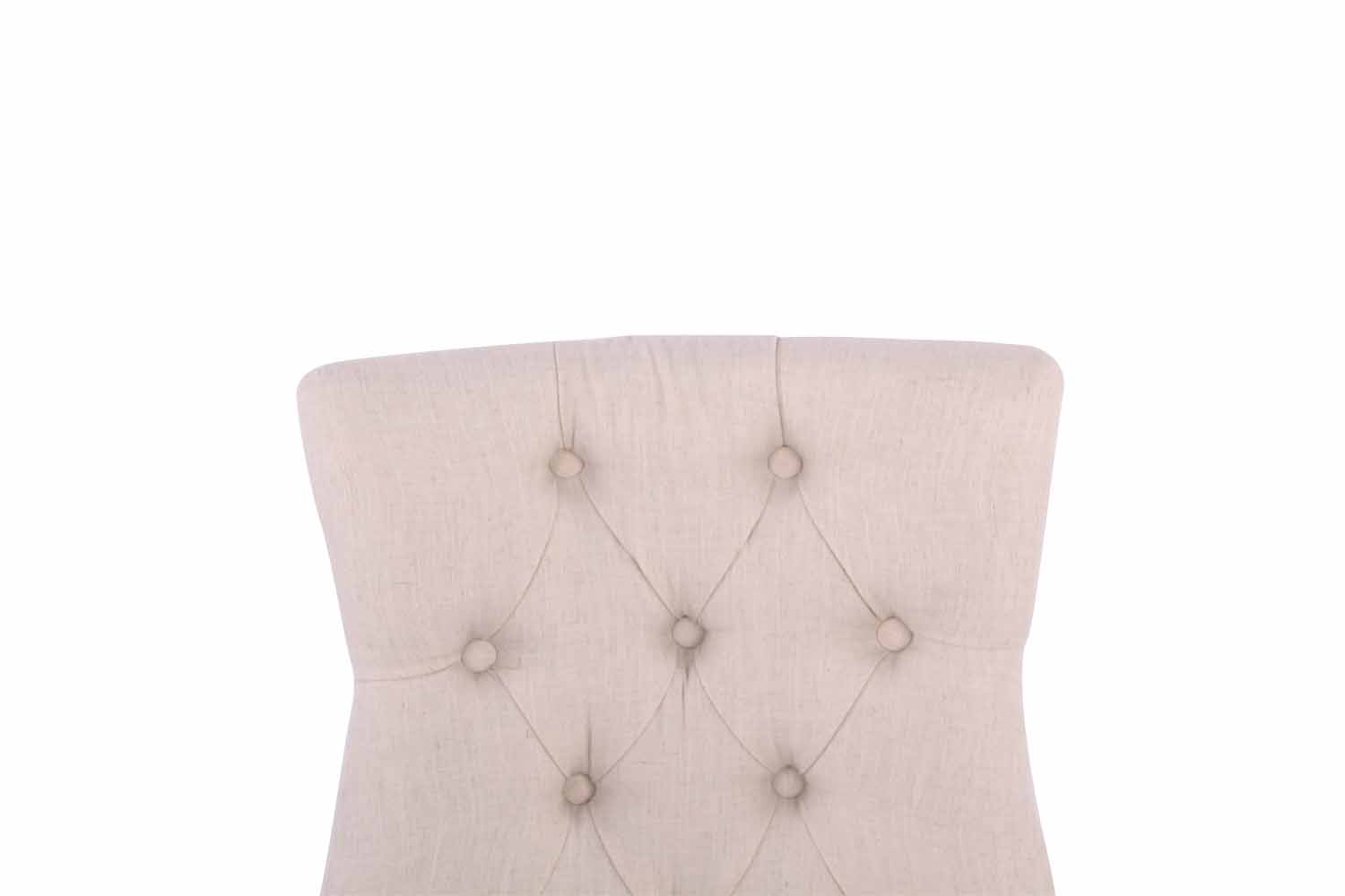 Lot de 2 chaises de salle à manger Aberdeen en tissu