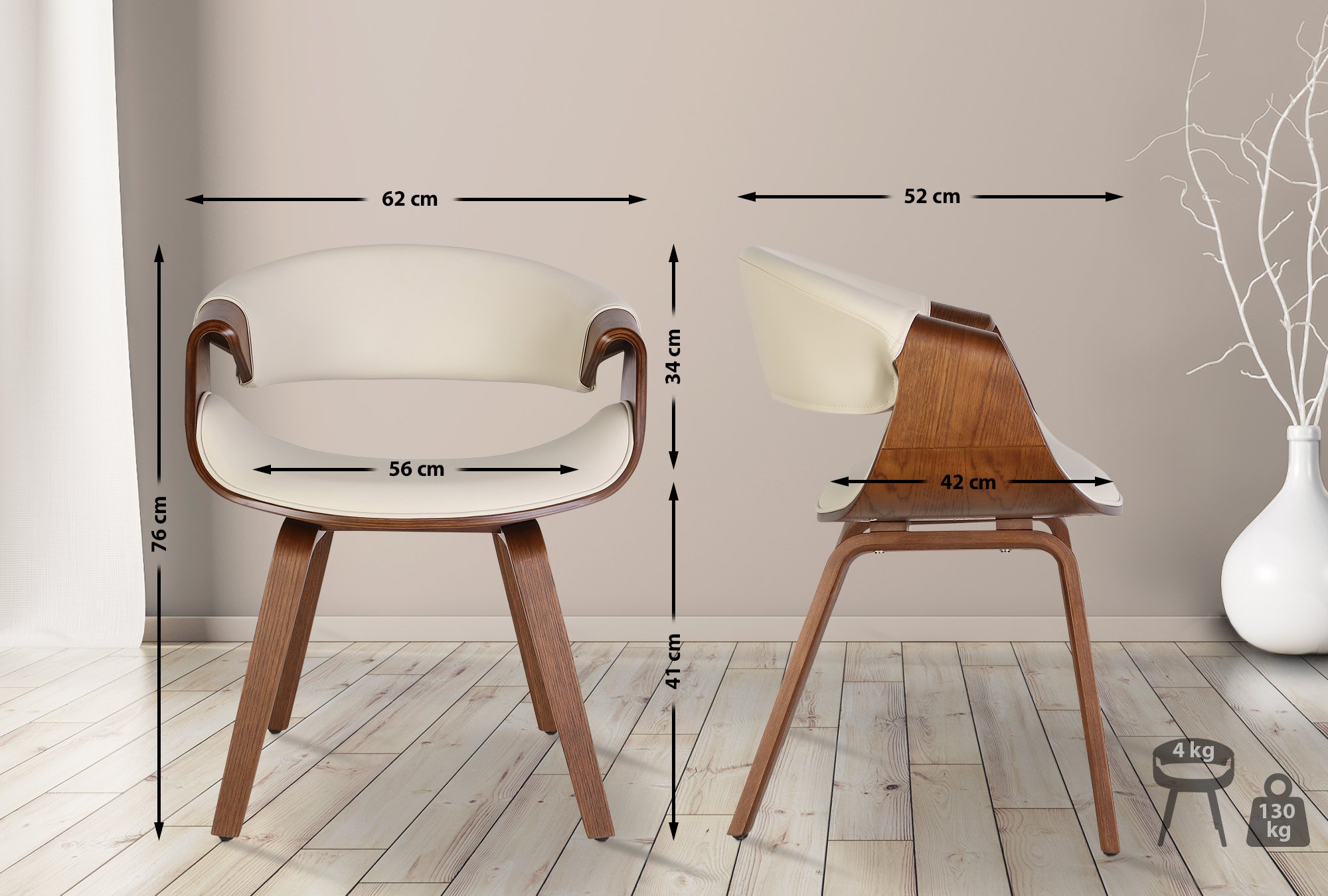 Chaise de salle à manger Foley