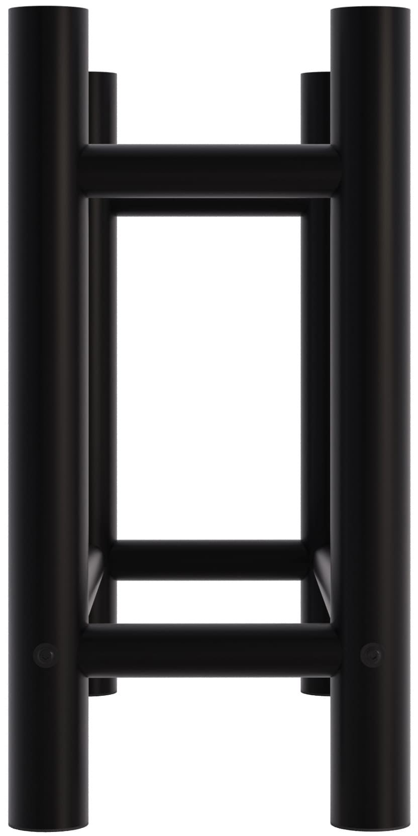Porte-bûches Medya en métal noir