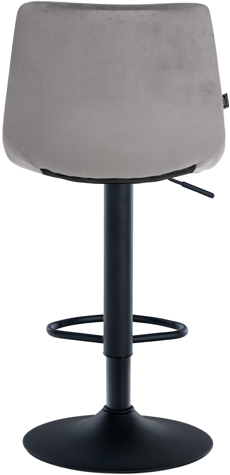 Tabouret de bar Jerry velours