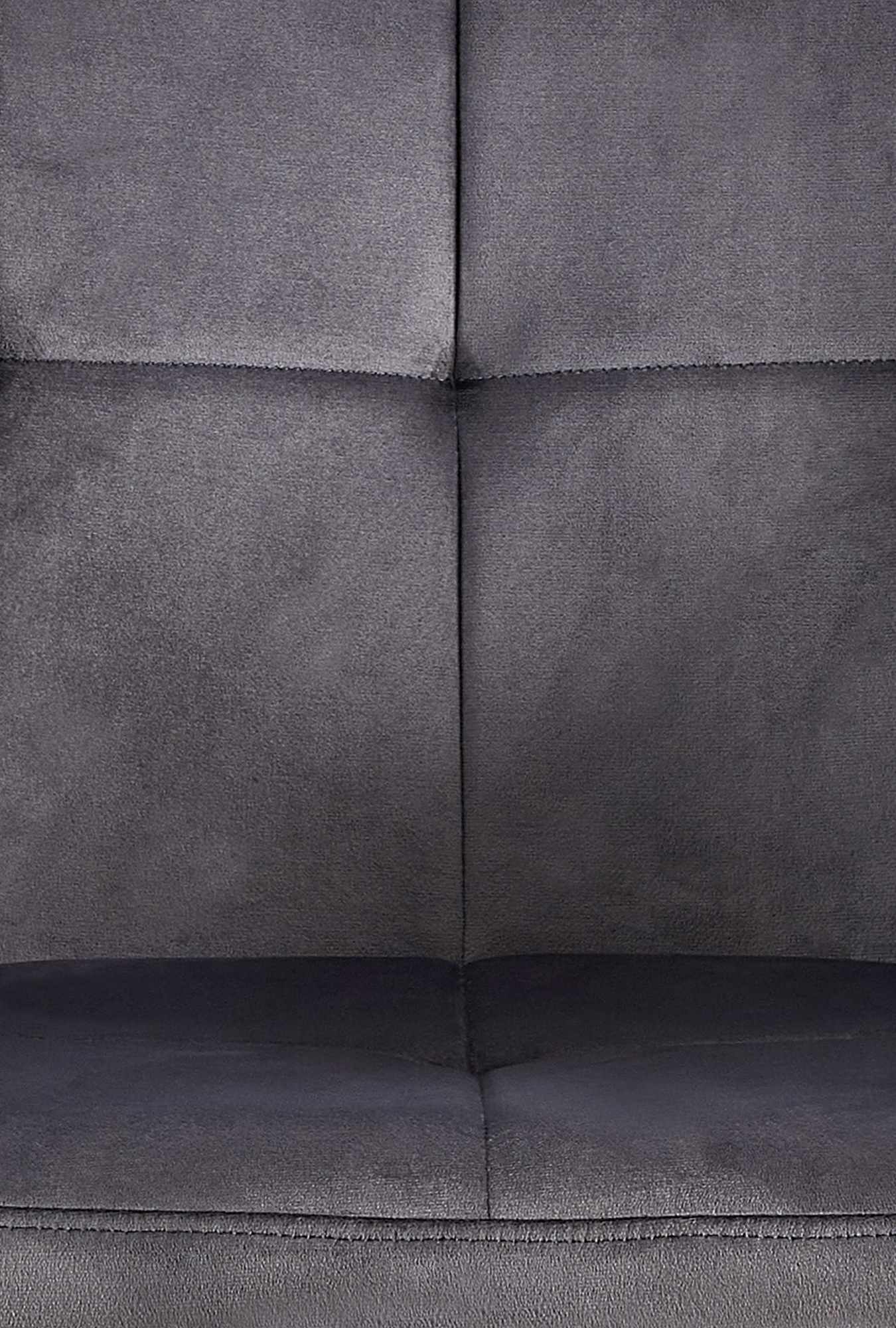 Lot de 2 chaises de salle à manger Emia velours