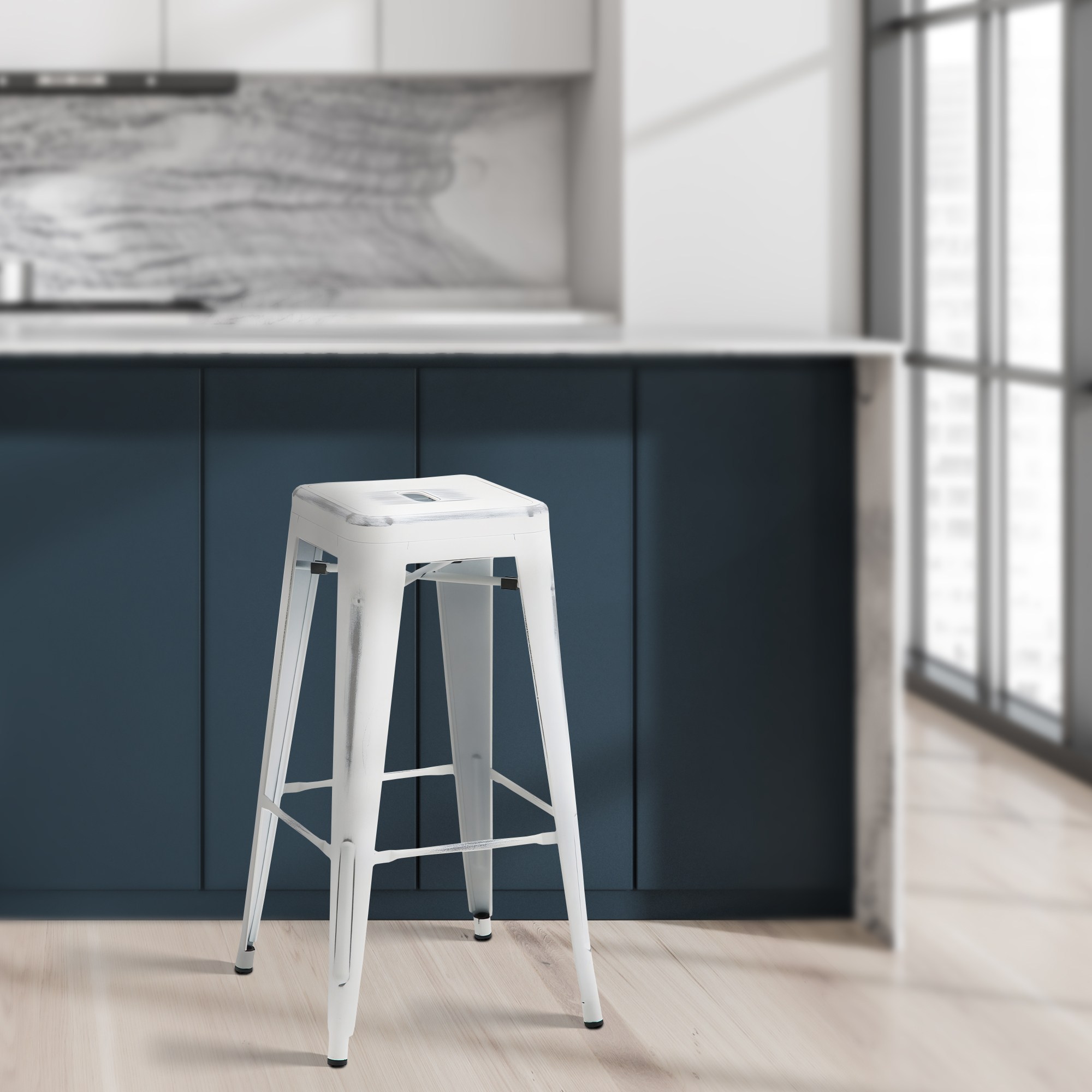Lot de 2 tabourets de bar Joshua