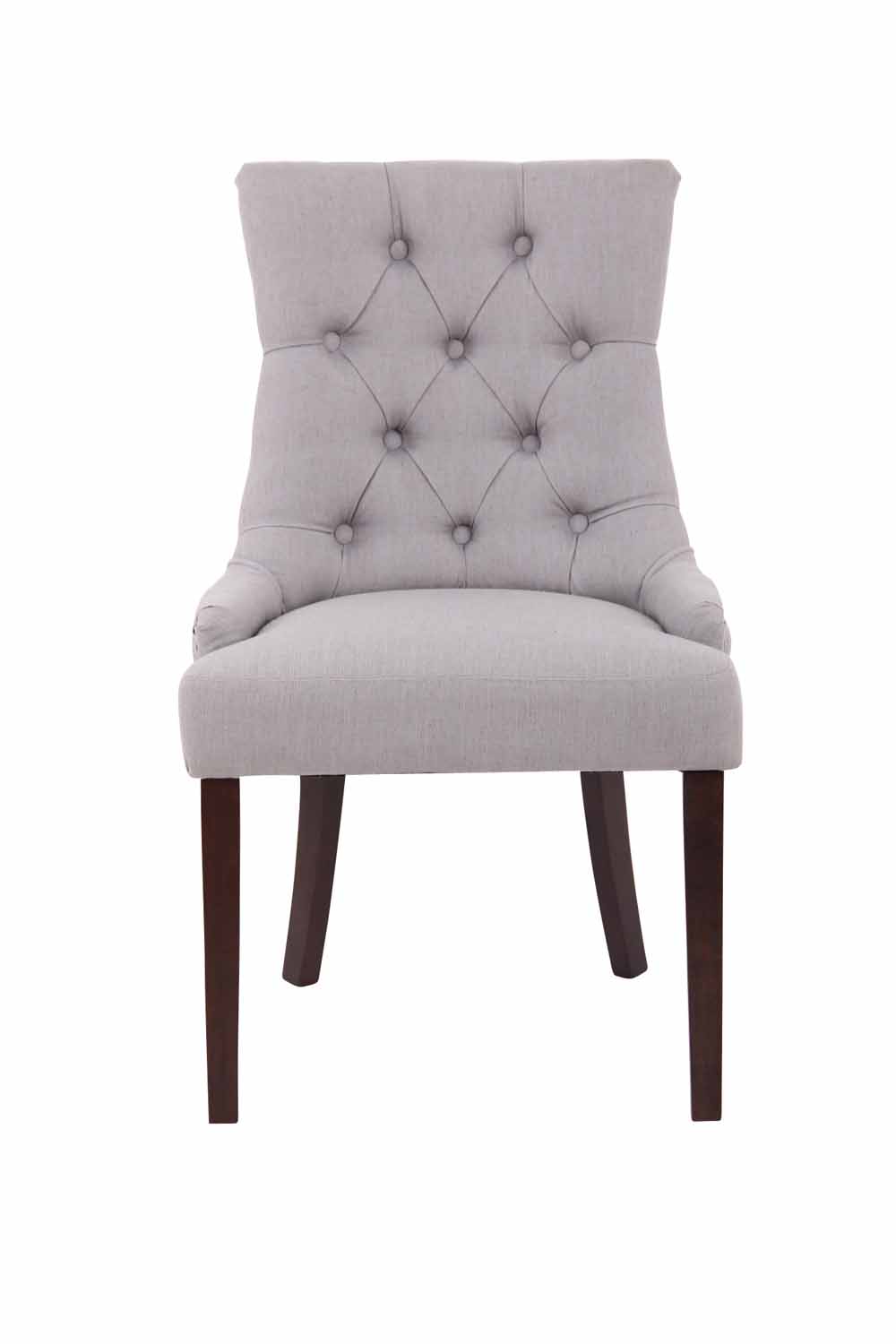 Lot de 2 chaises de salle à manger Aberdeen en tissu