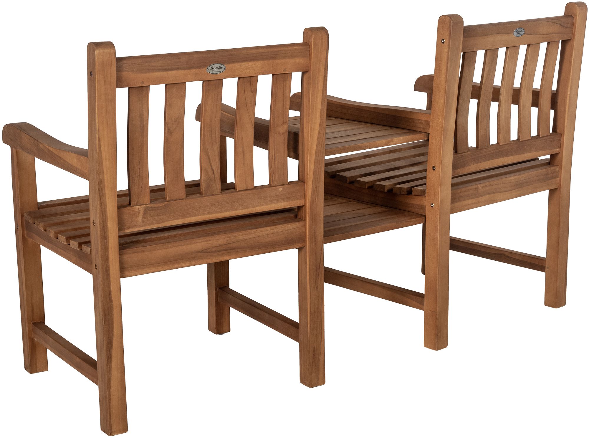 Banc en teck Briony avec table