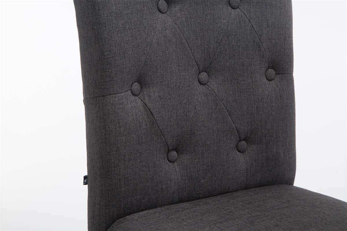 Lot de 2 Tabourets de Bar Louise Tissu
