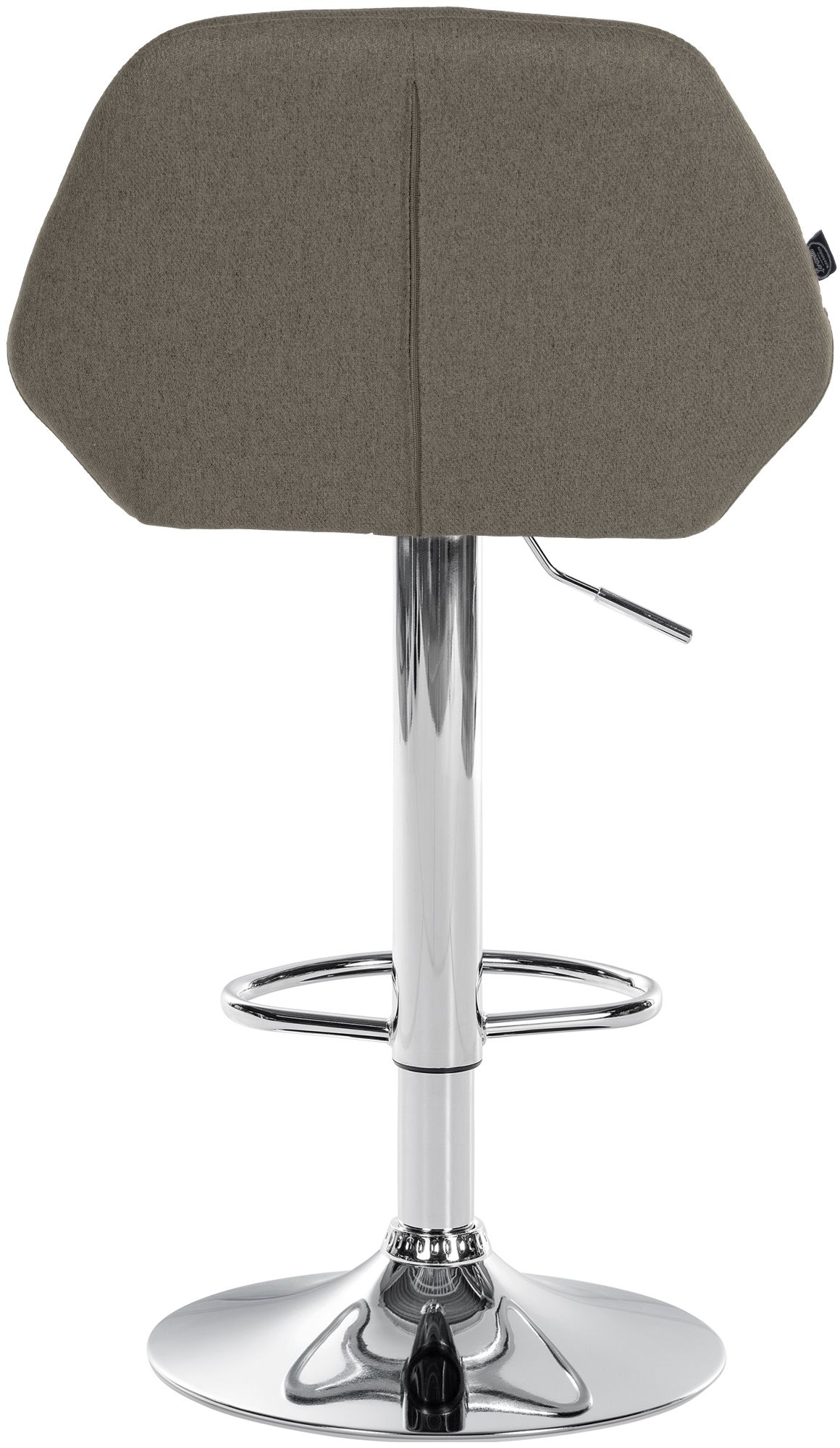 Lot de 2 tabourets de bar Braga en tissu