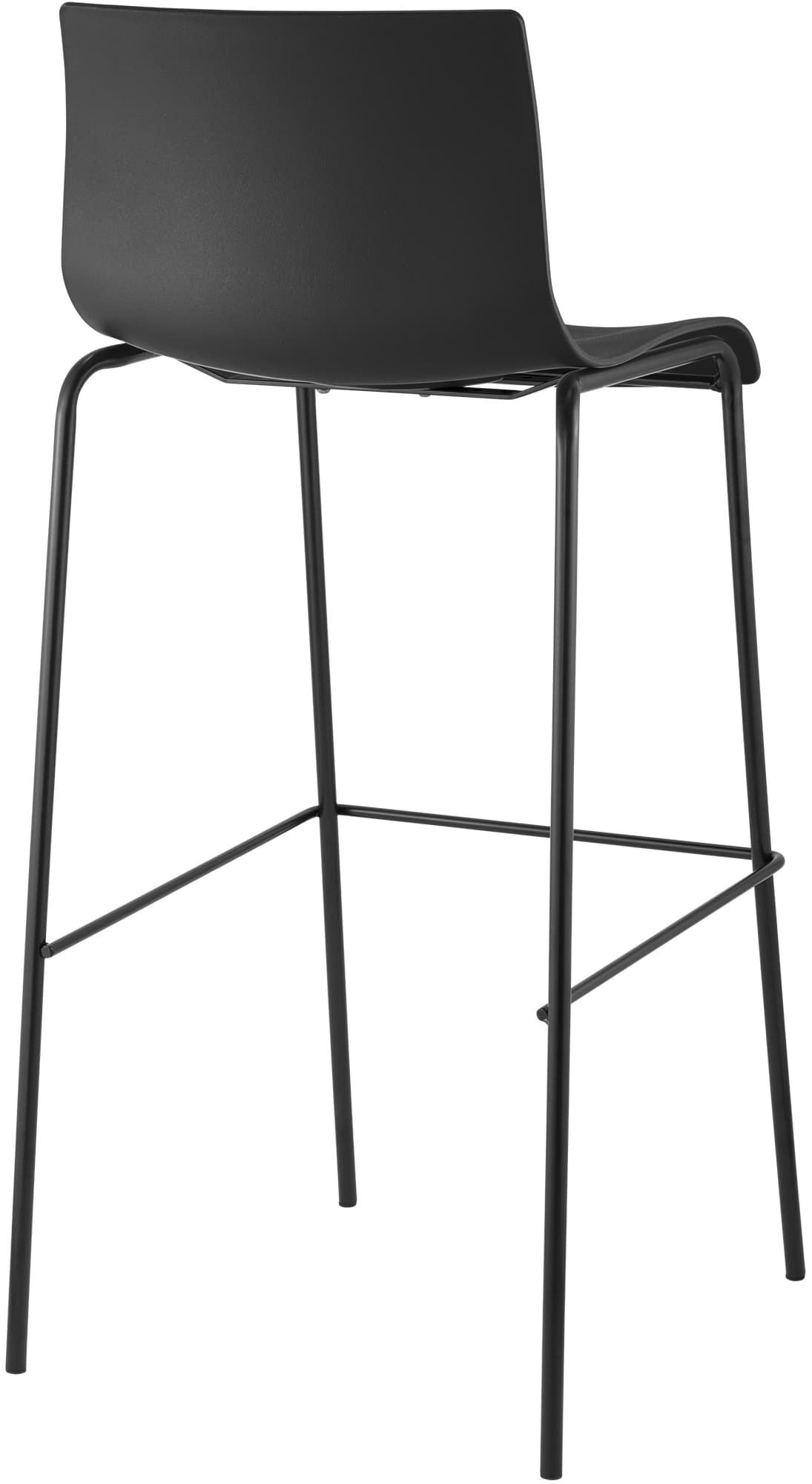 Lot de 2 tabourets de bar Hover en plastique