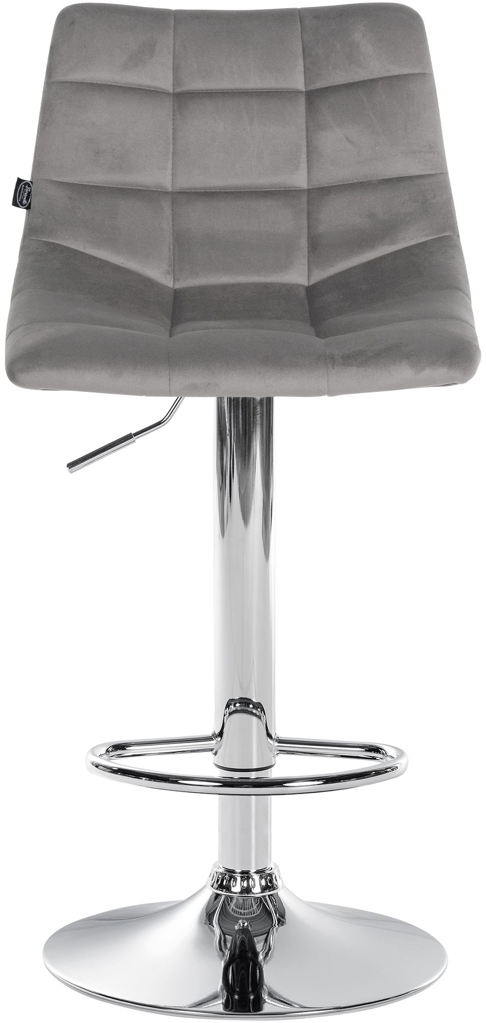 Tabouret de bar Jerry velours