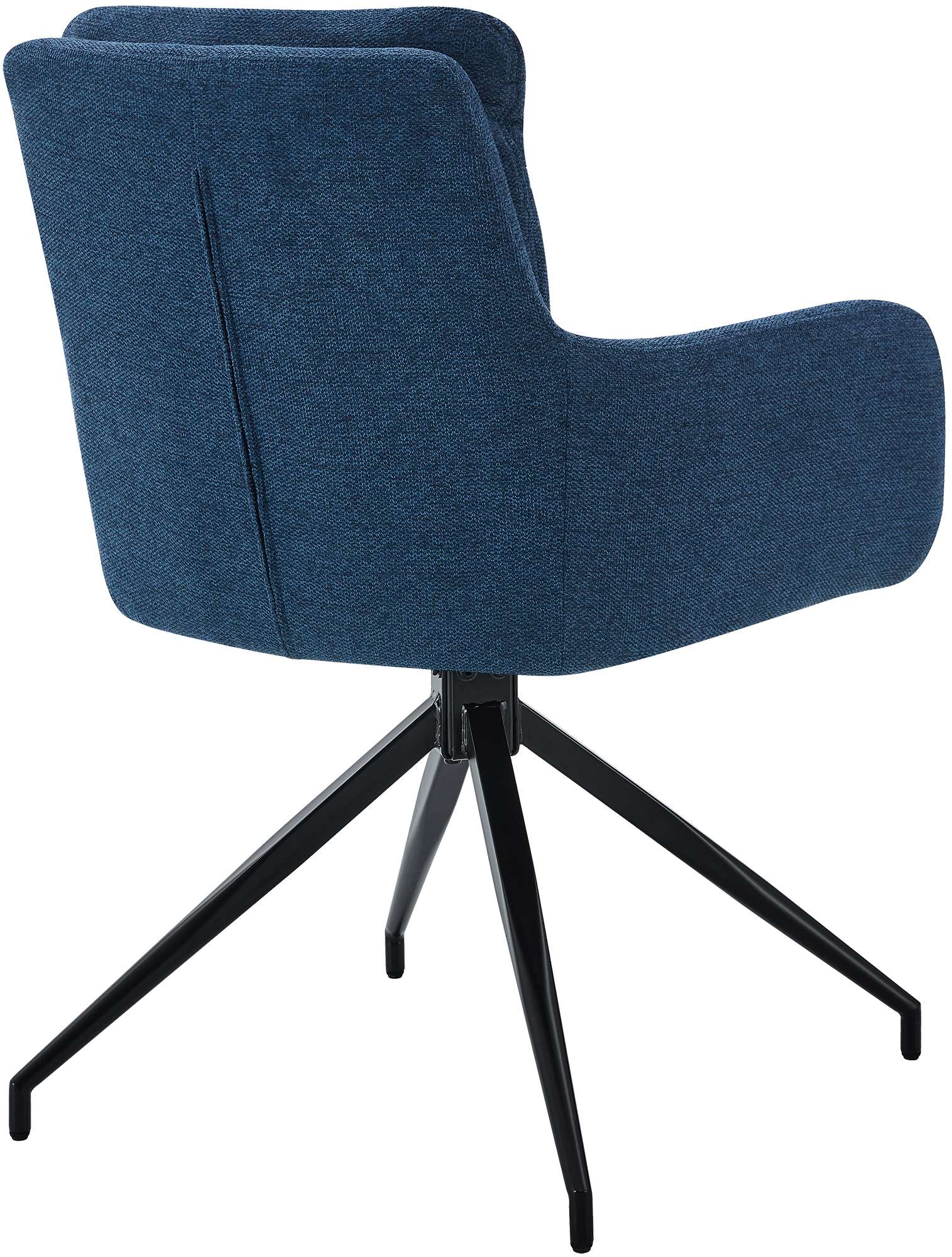 Lot de 2 chaises de salle à manger Somers tissu