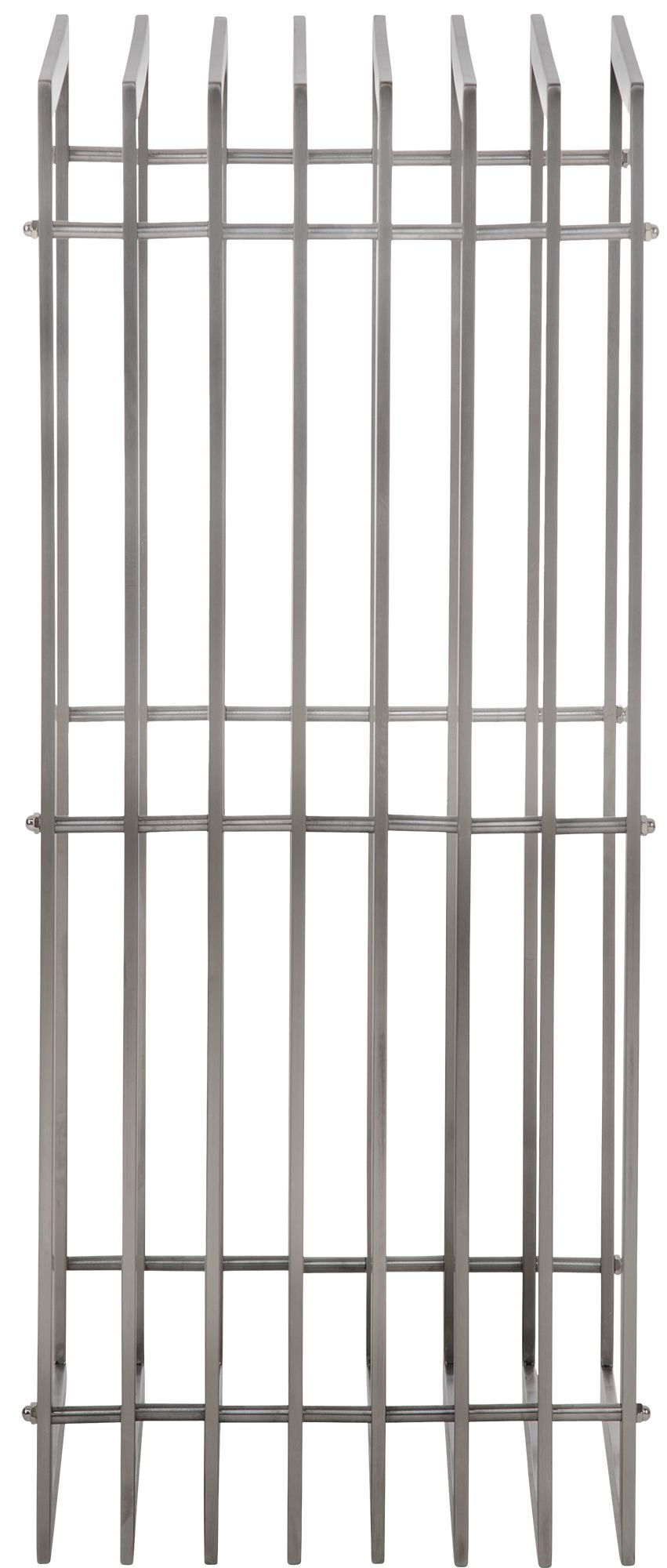Porte-bûches Irving en acier inoxydable