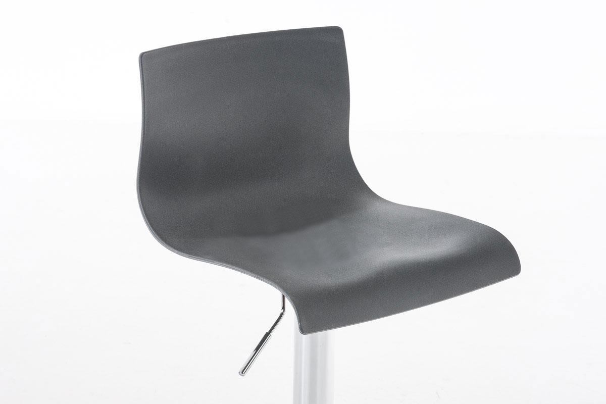 Tabouret de bar Hover Réglable en Hauteur Assise Plastique