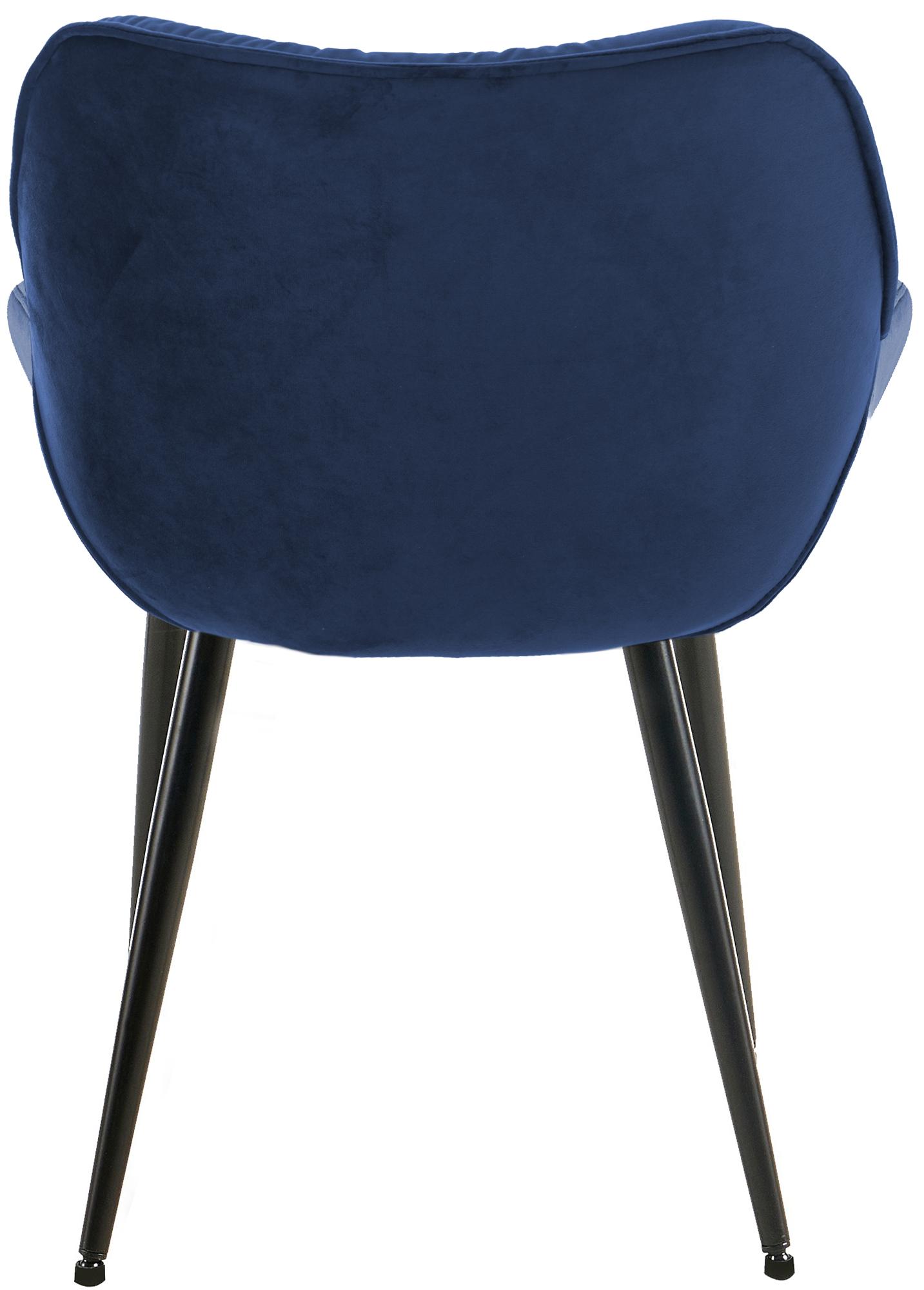 Lot de 2 chaises Tanna velours