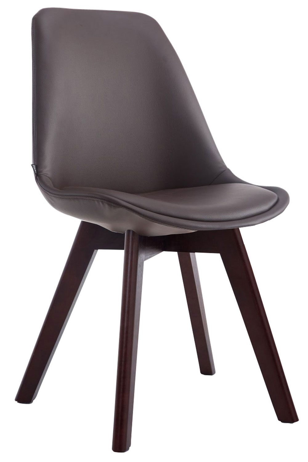 Chaise de salle à manger Manado en similicuir