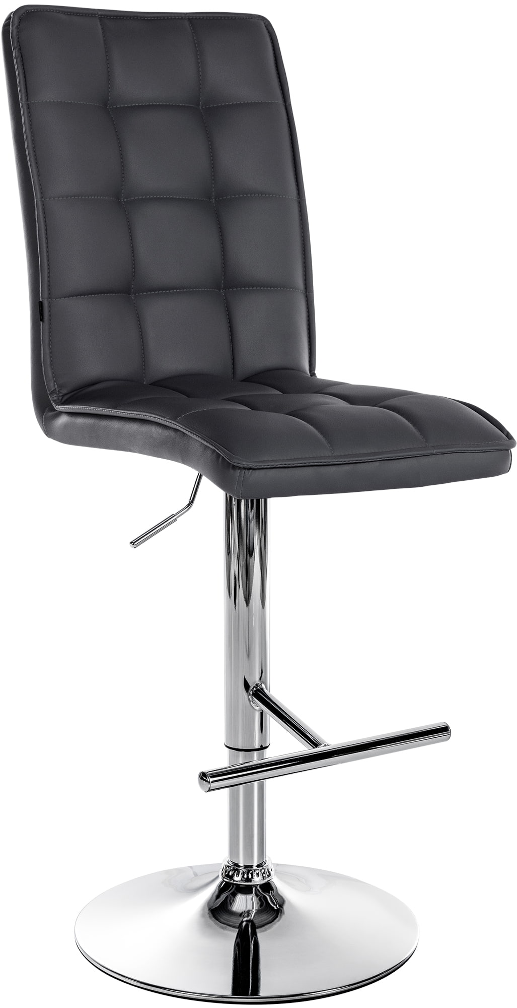 Tabouret de bar Peking en Similicuir réglable et pivotant