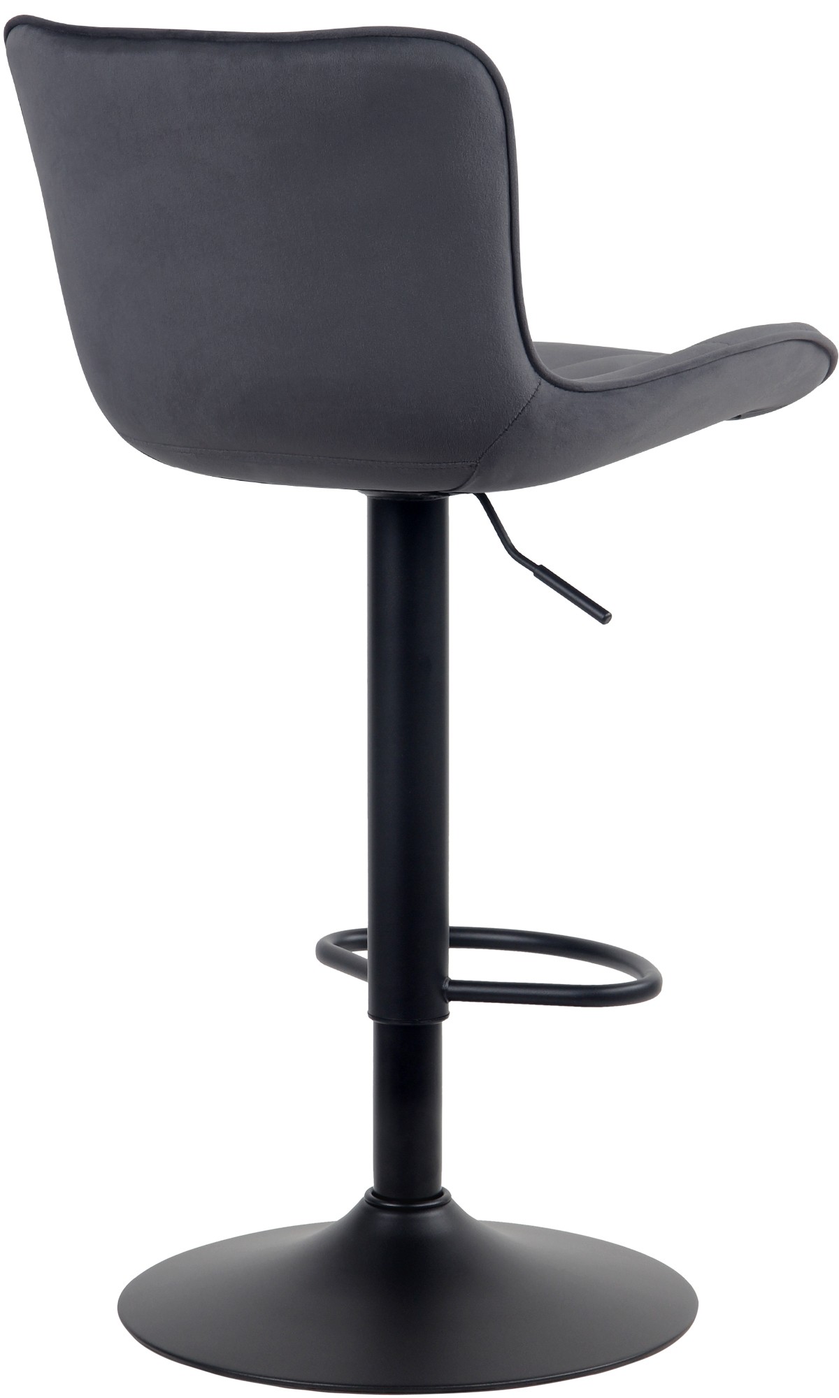 Tabouret de bar Linus Pied en Métal Hauteur réglable Siège pivotant