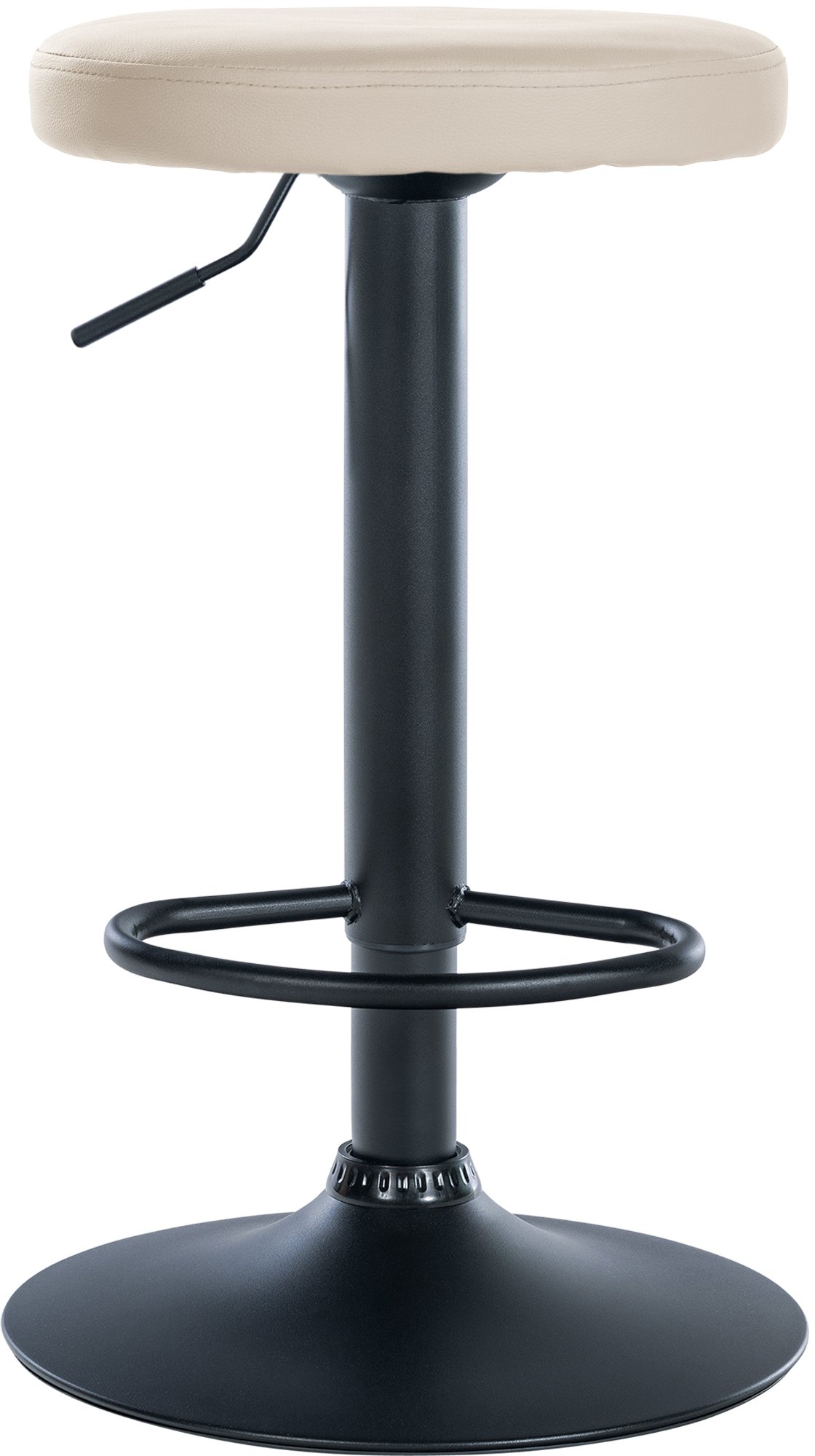Lot de 2 tabourets de bar Ponte en similicuir