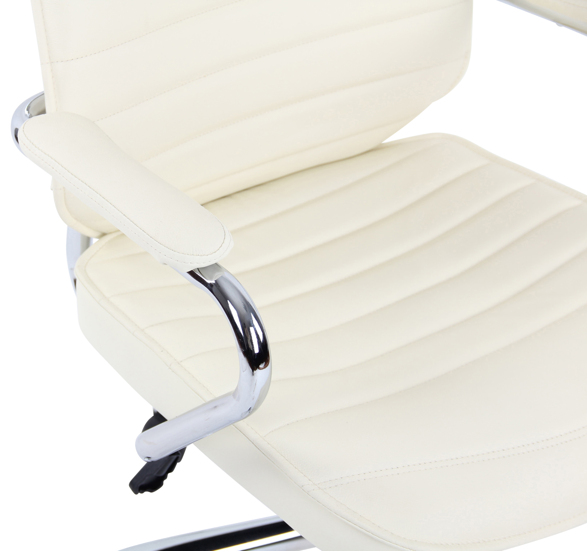Fauteuil de bureau Rako en cuir véritable