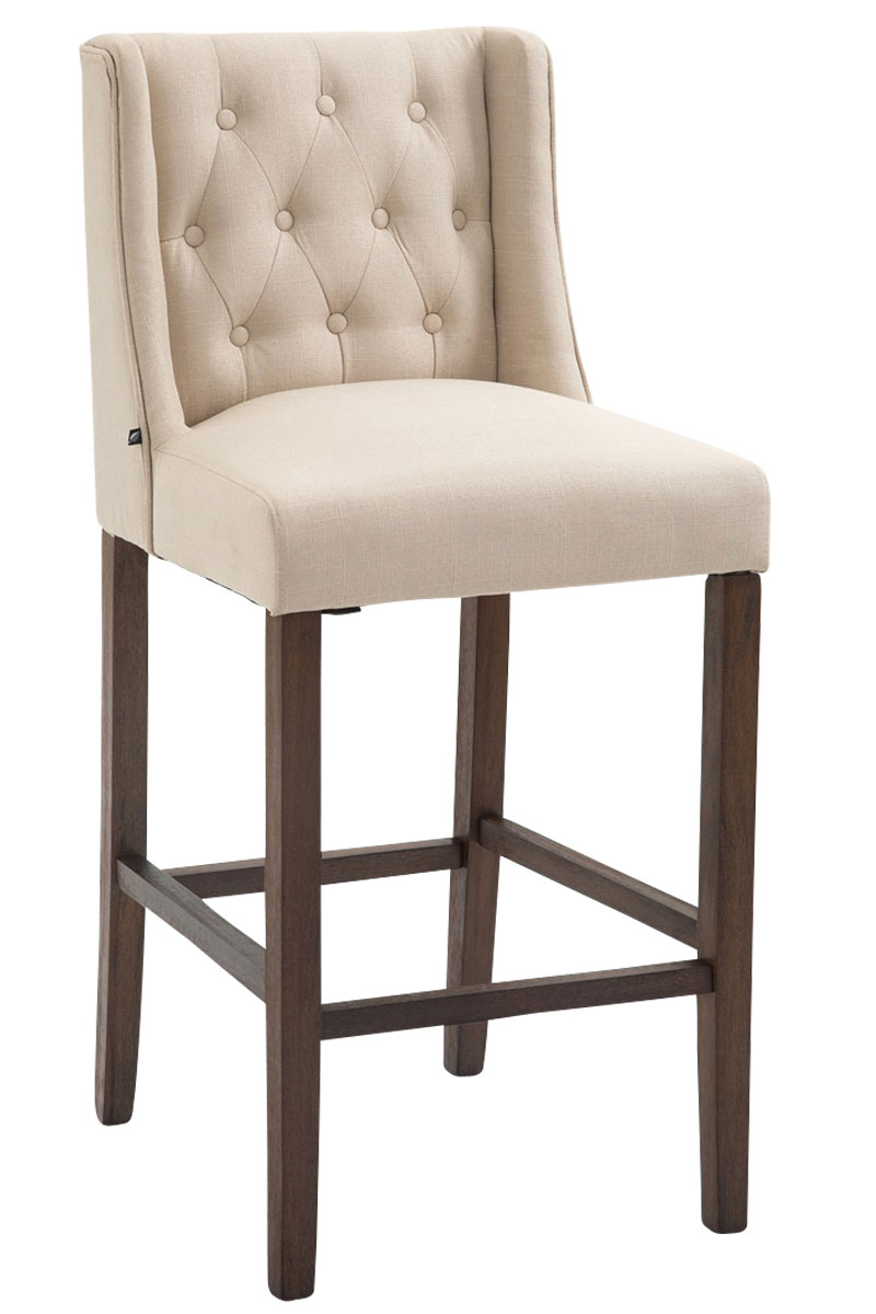 Tabouret de bar Cassandra tissu