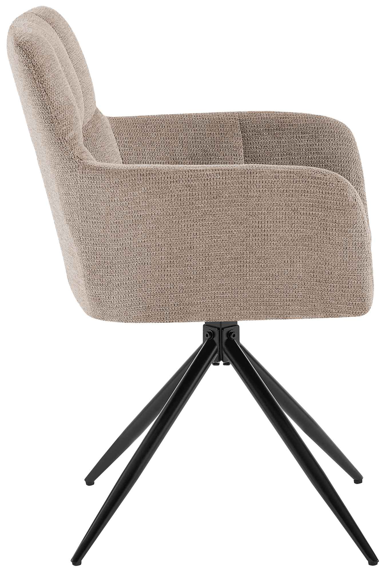 Chaise de Salle à Manger Jonah en Tissu