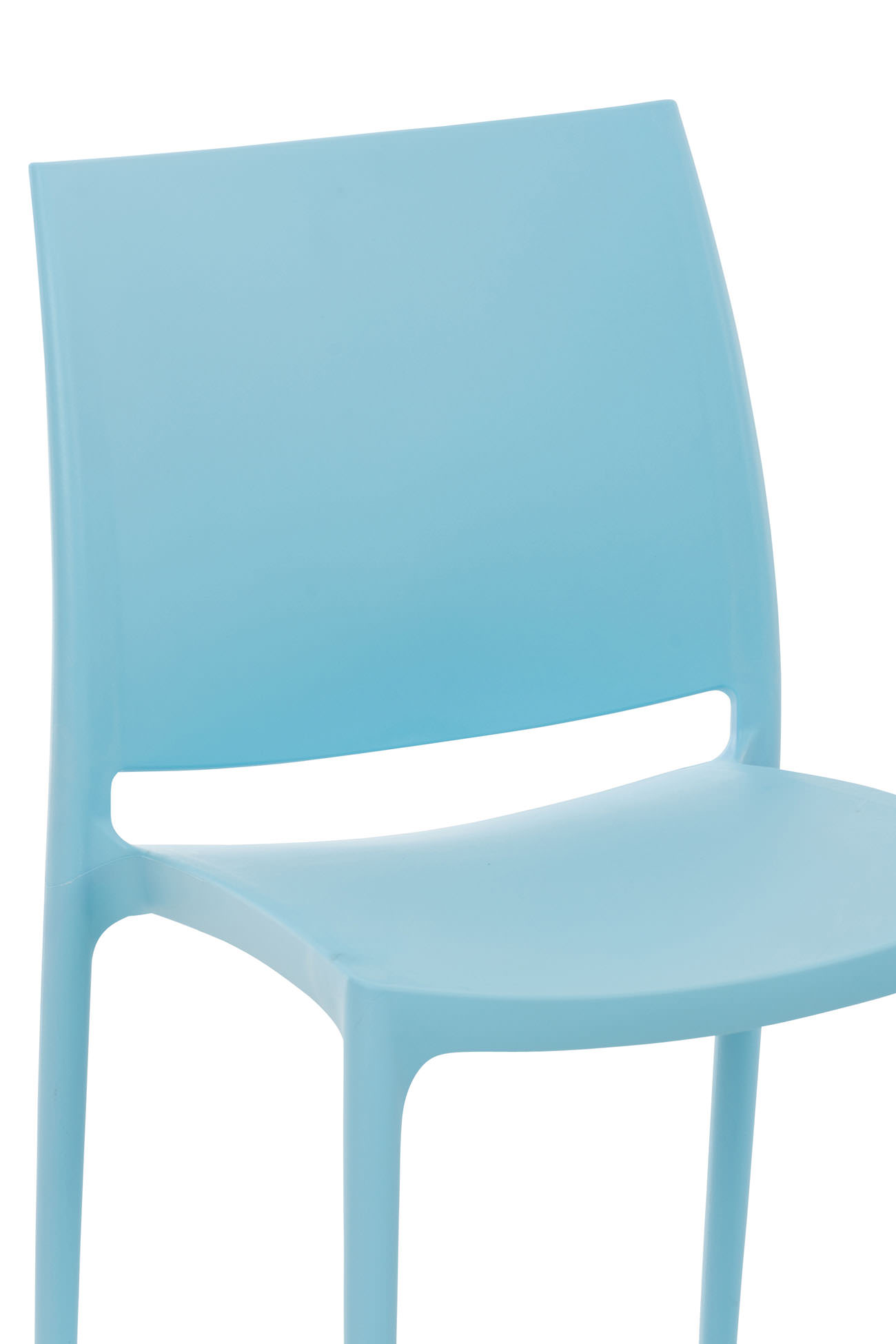 Chaise de jardin empilable Maya en plastique