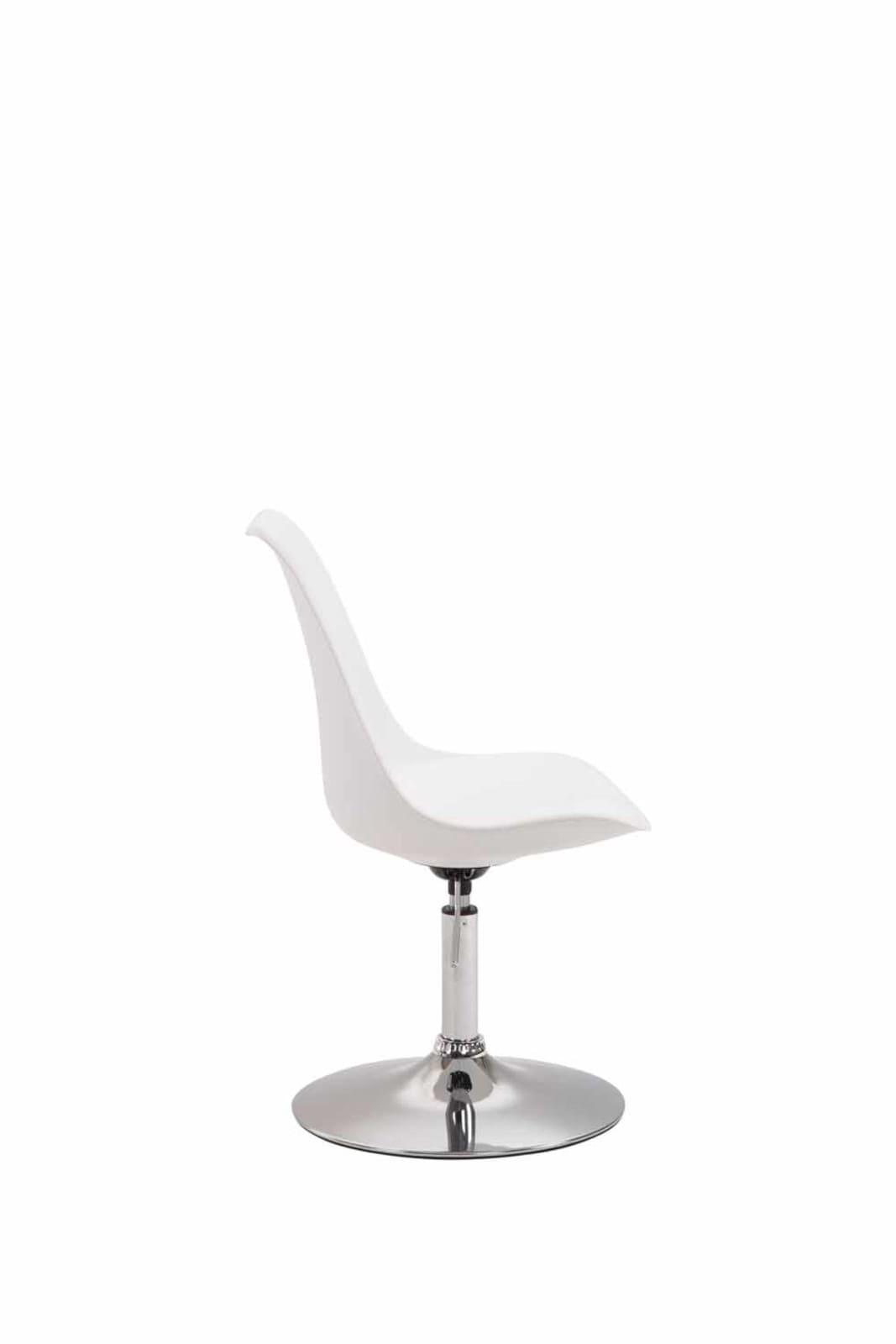 Lot de 4 Chaises de salle à manger Maverick en Plastique avec pied métal