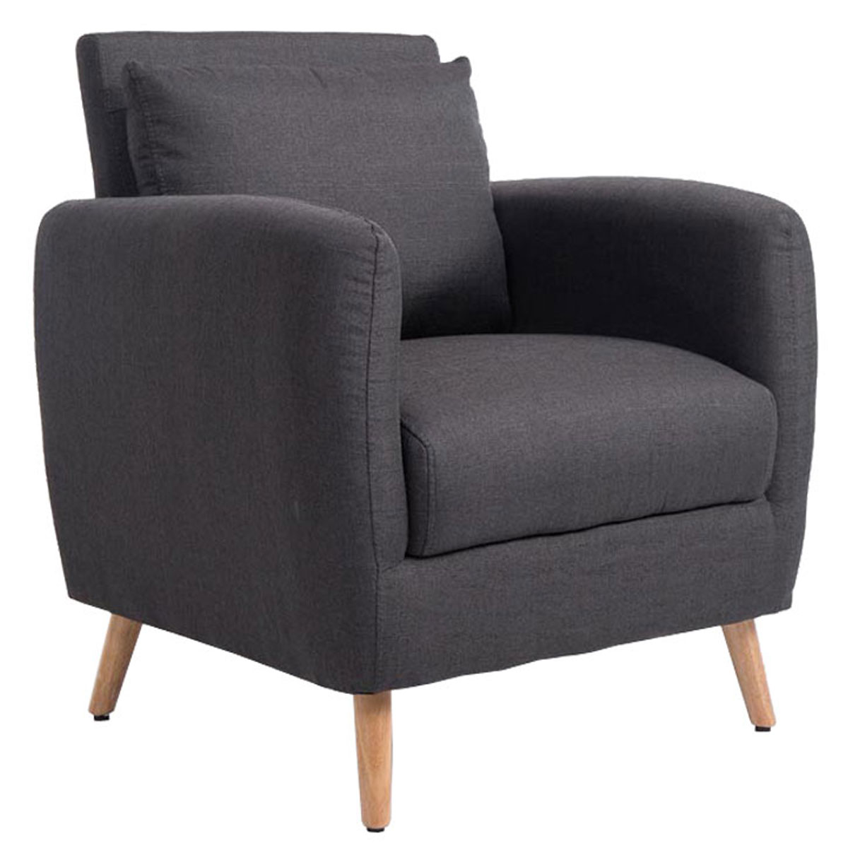 Fauteuil Tilgard en tissu