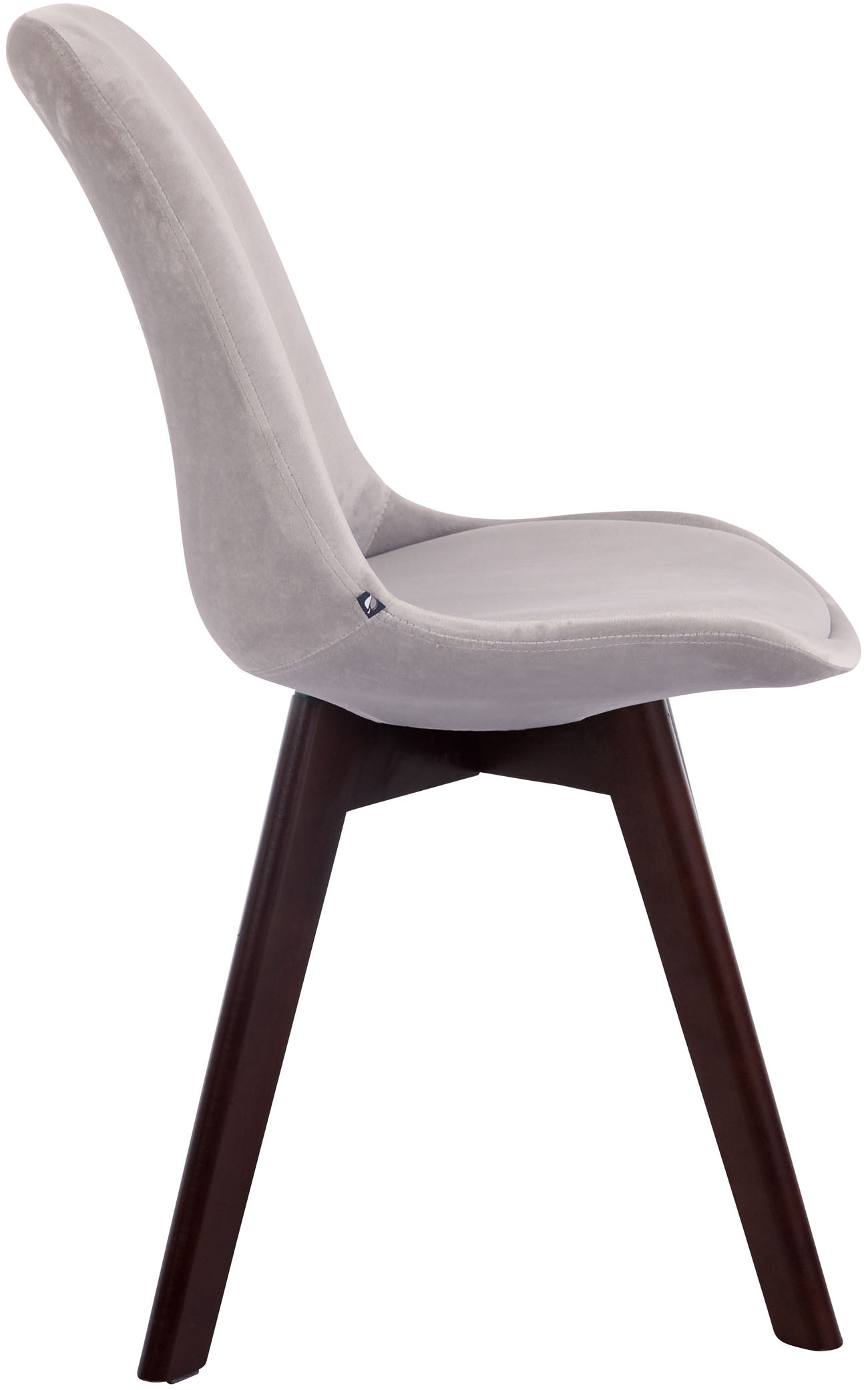 Chaise de salle à manger Borneo V2 en velours