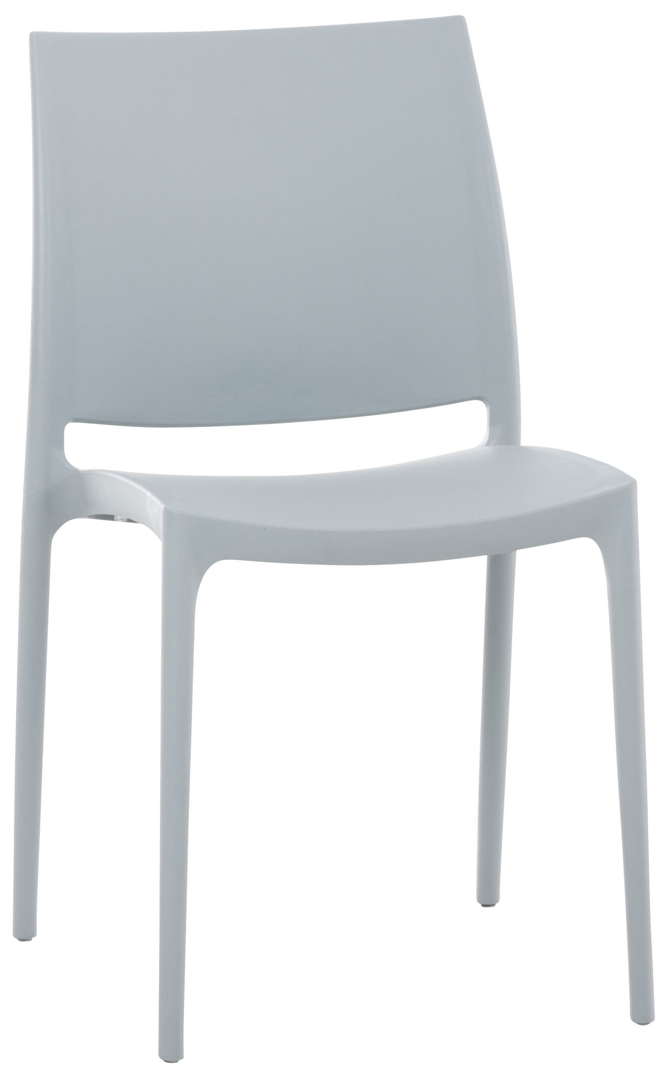 Chaise de jardin empilable Maya en plastique