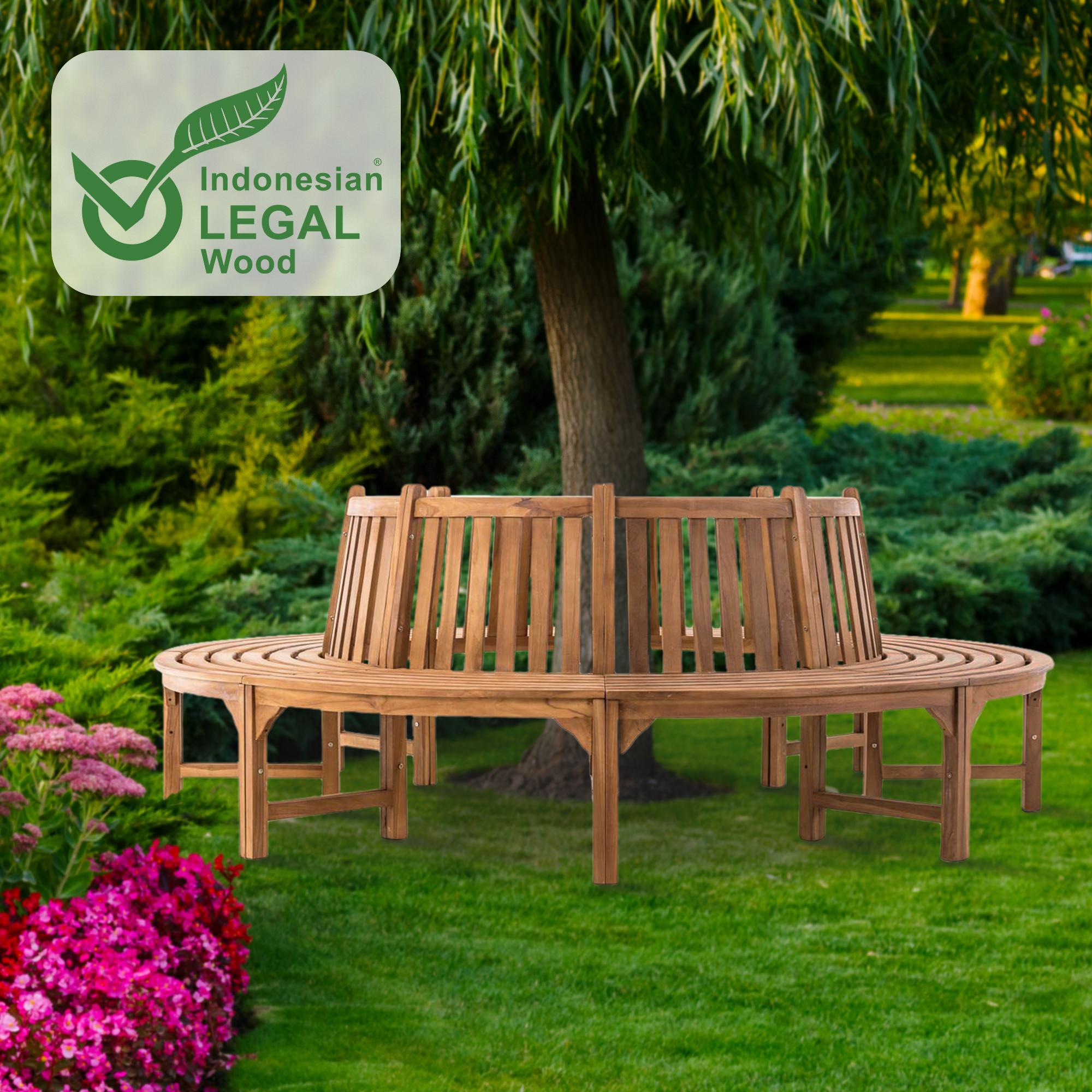 Banc d'arbre Novum