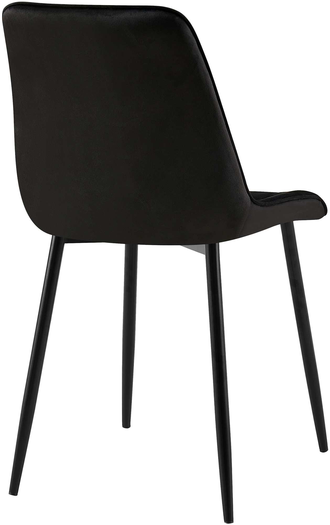 Chaise de salle à manger Gifford revêtement velours
