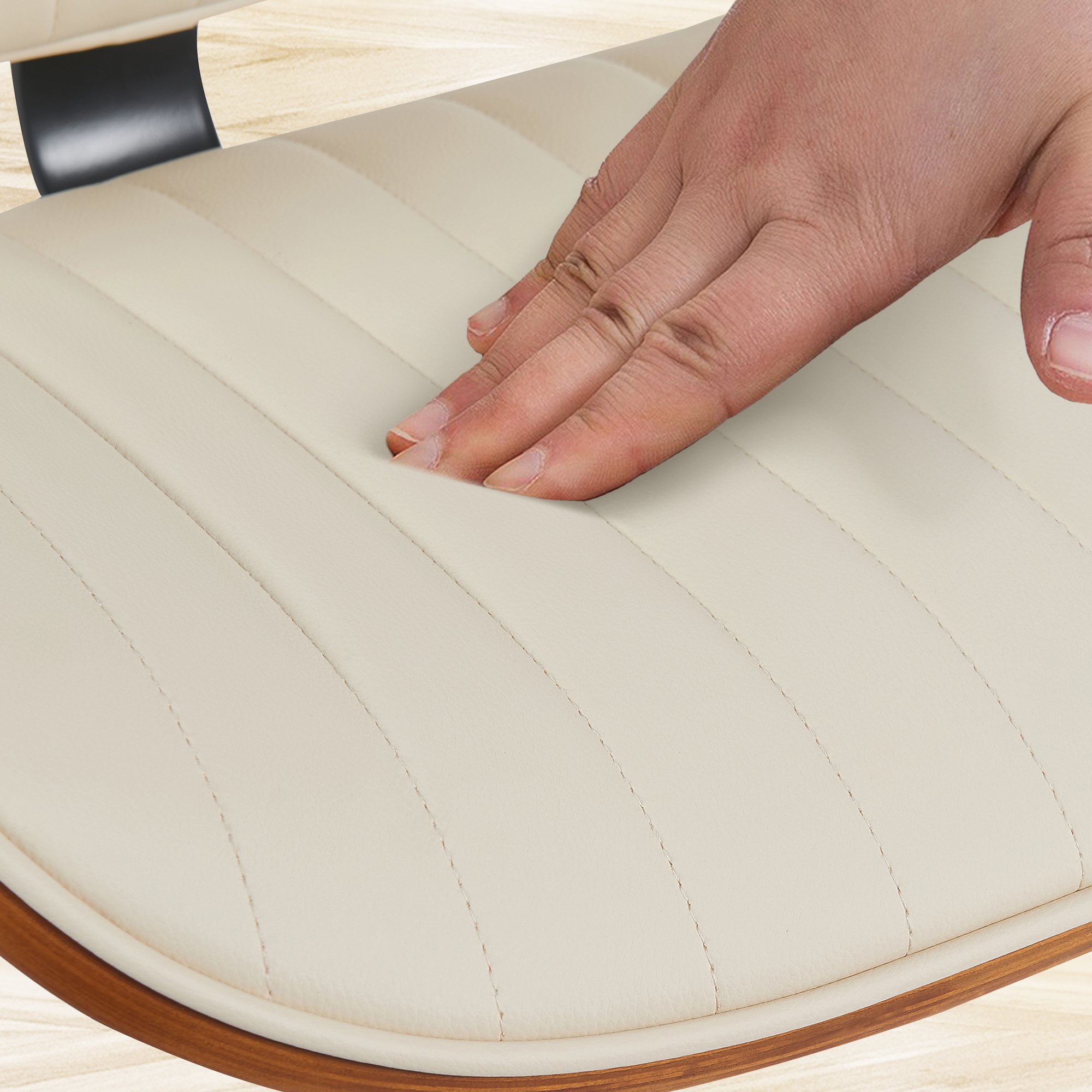 Tabouret de bar Clawson similicuir