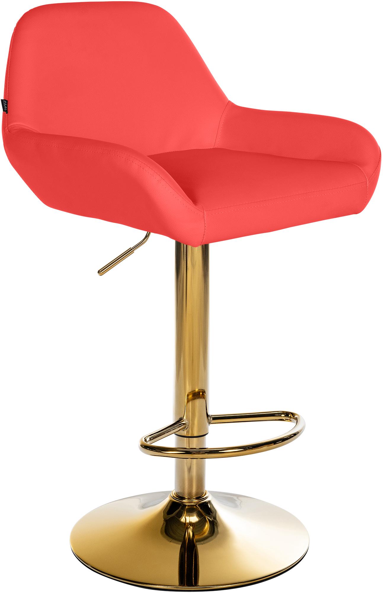 Tabouret de bar Braga Gold similicuir