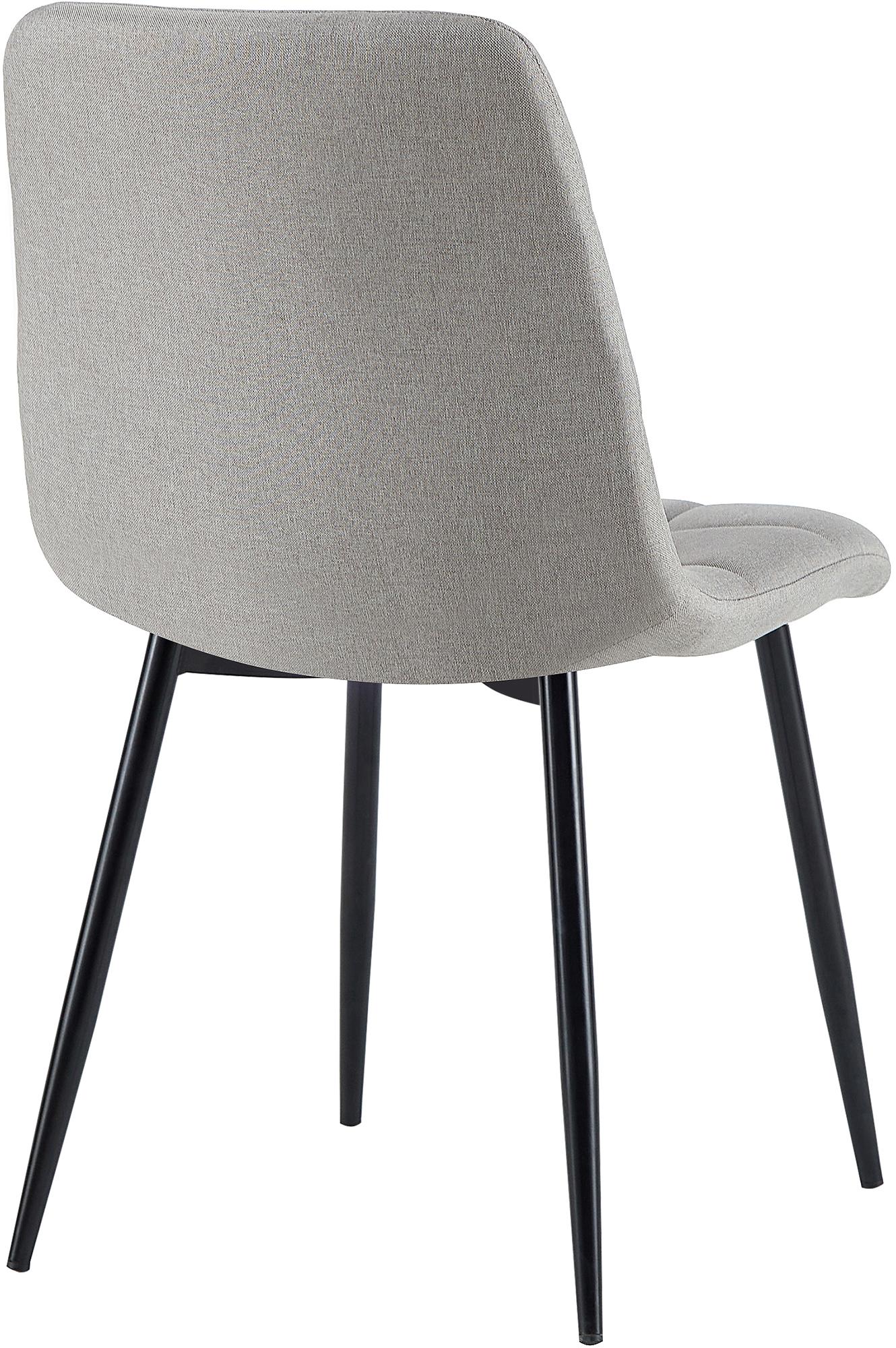Chaise de salle a manger Antibes en tissu