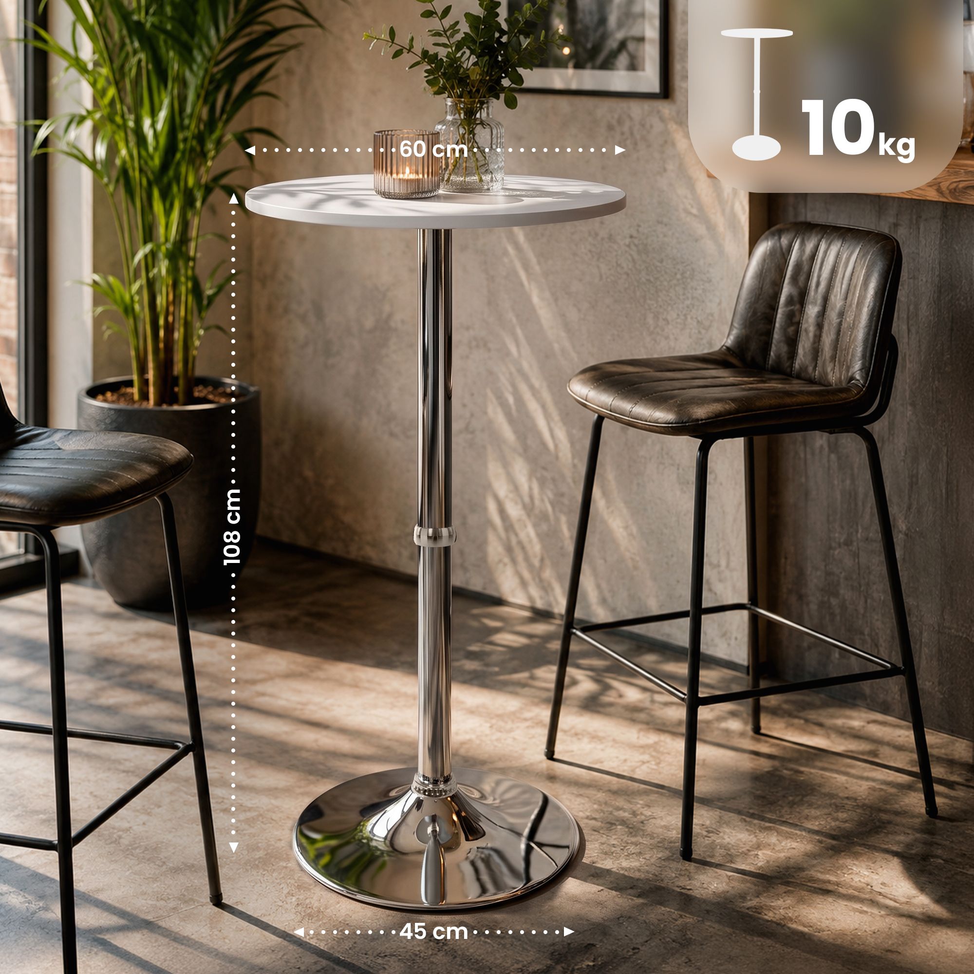 Mange-debout rond Ø 60 cm