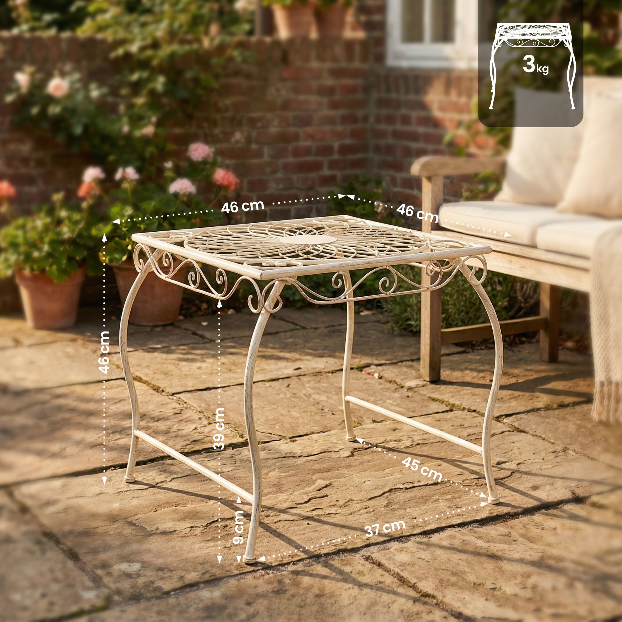 Table de jardin Zarina